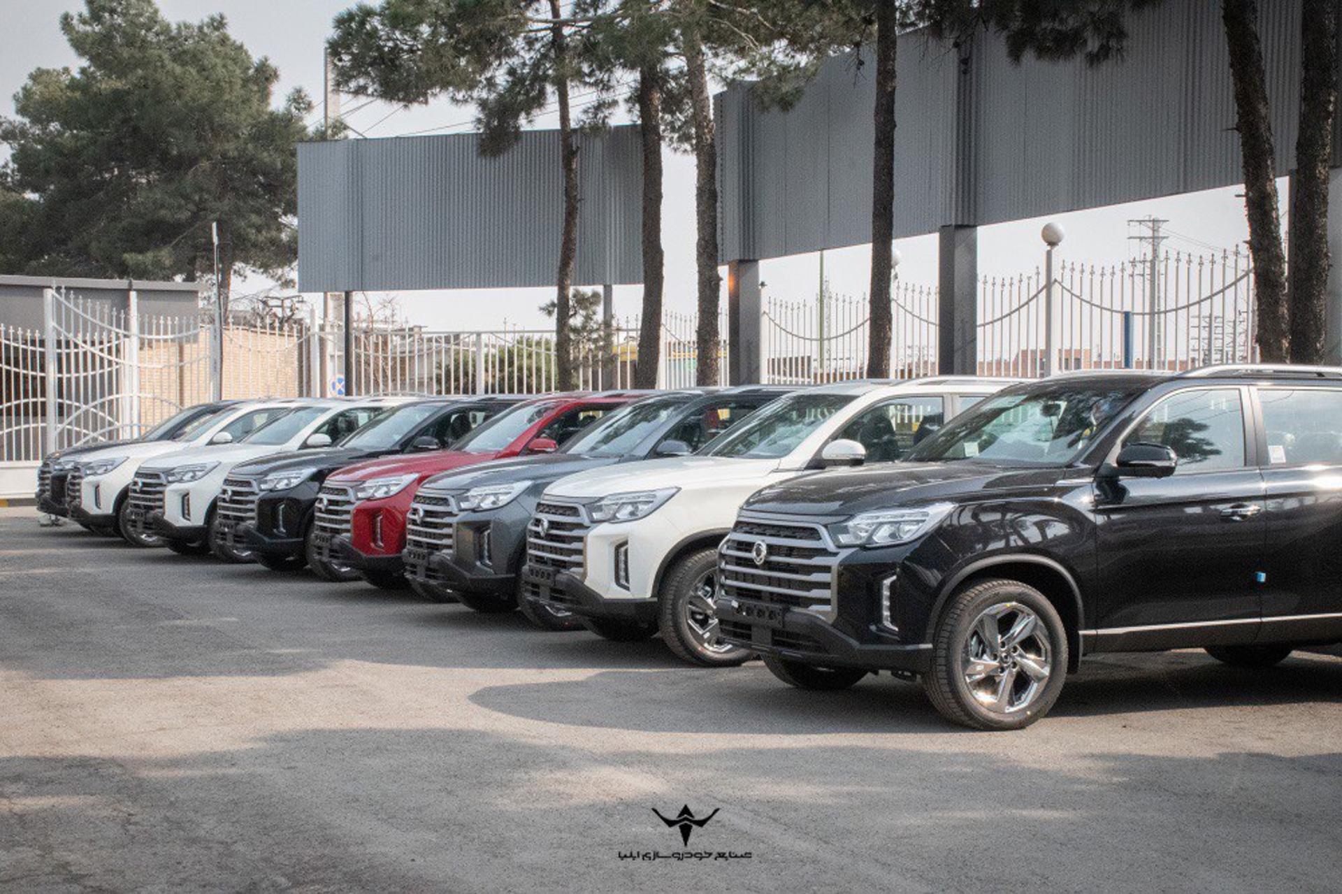 kgm musso-grand-khan-delivery-start-iran