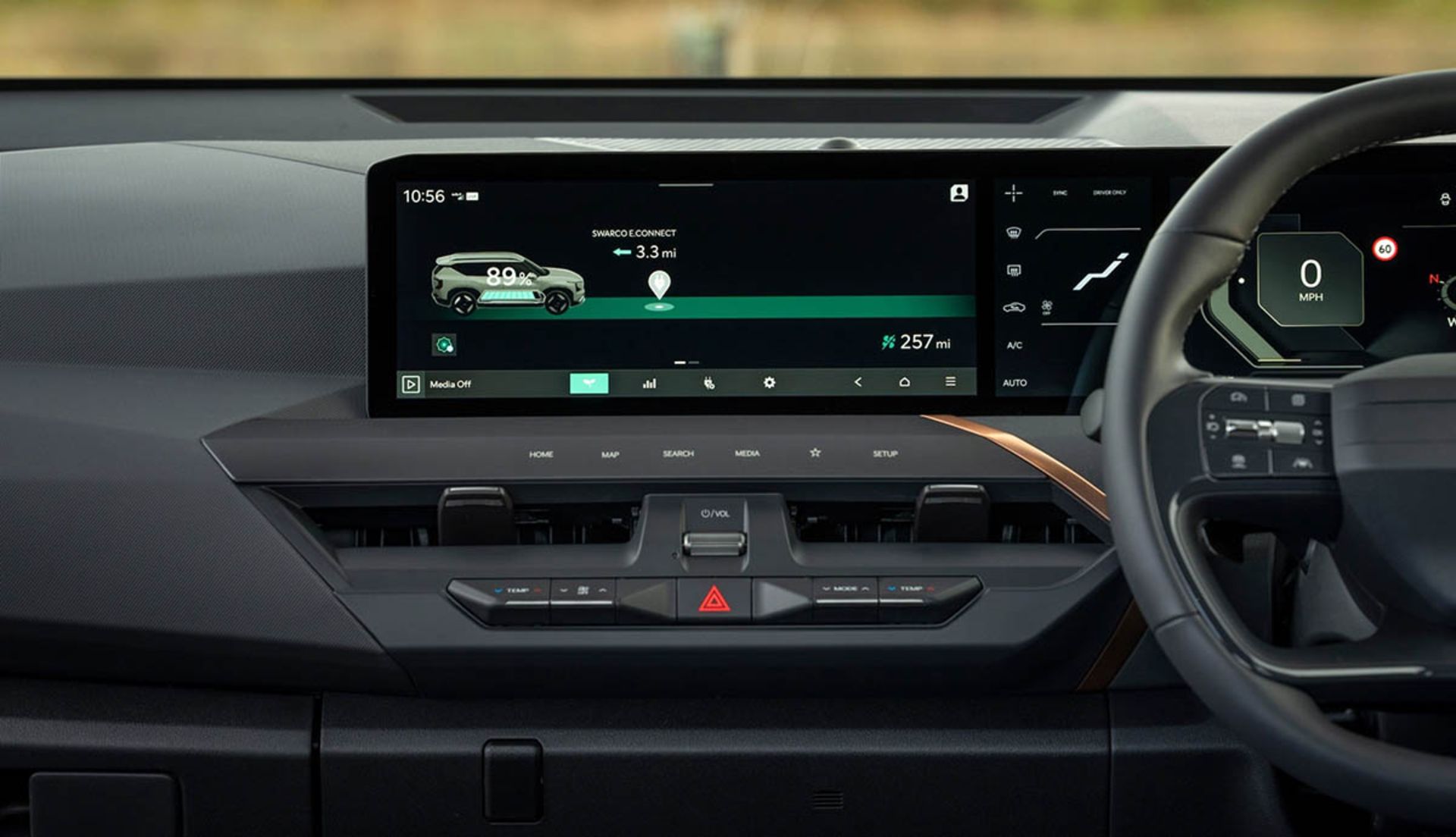 کلاستر کیا EV5 برقی