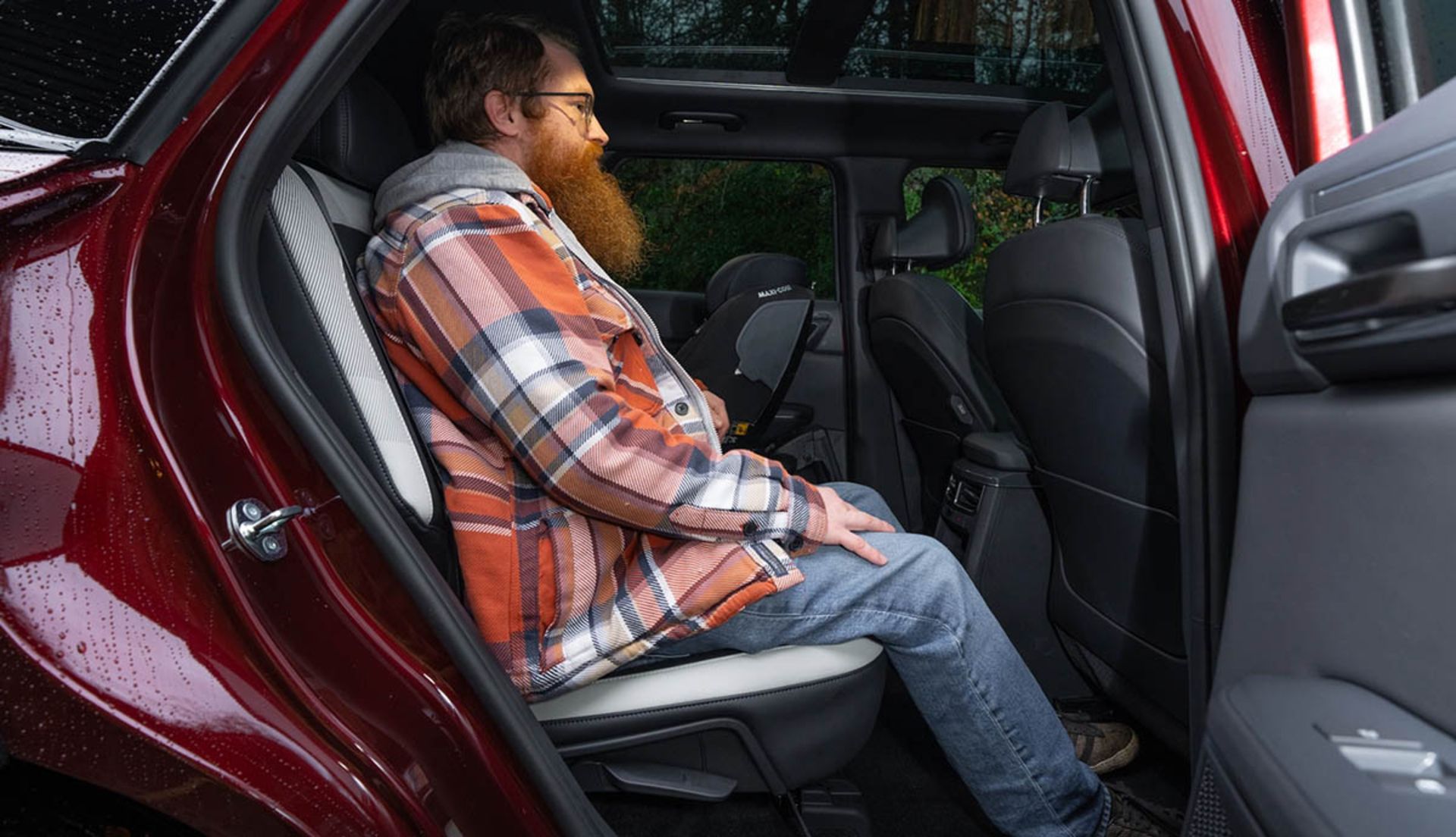 صندلی عقب کیا EV5 برقی