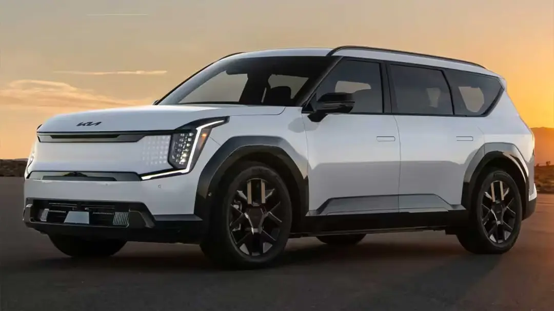 کیا EV9 مدل ۲۰۲۷ نمای جلو