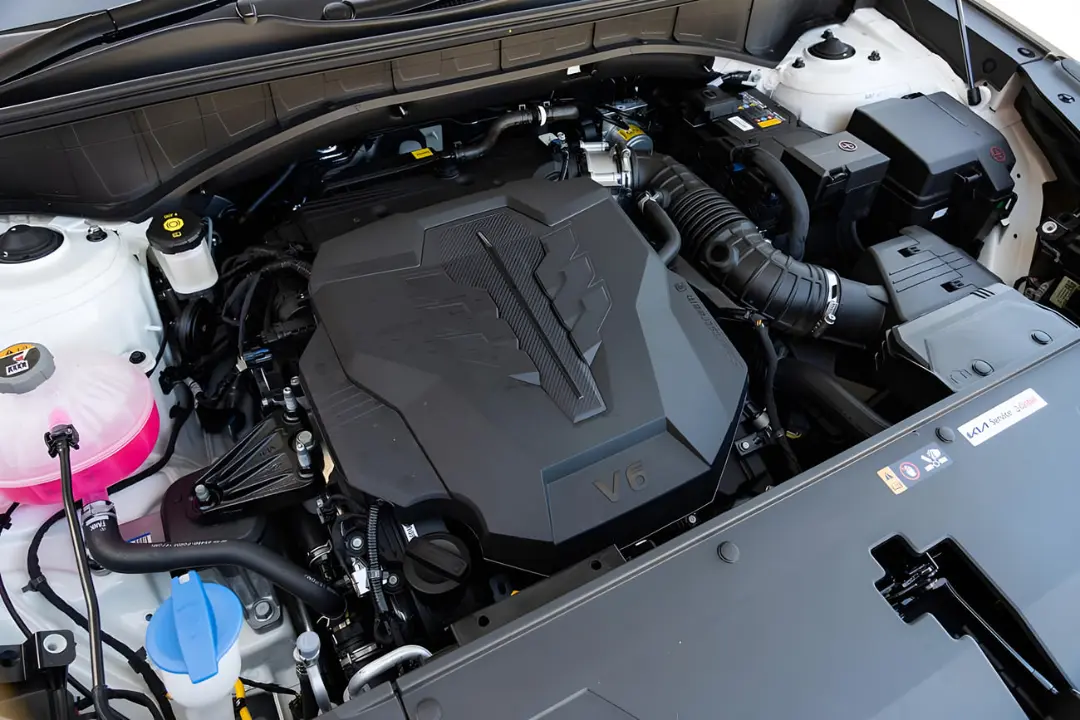 موتور V6 خودرو کیا سورنتو (Kia Sorento) مدل ۲۰۲۶ زیر کاپوت