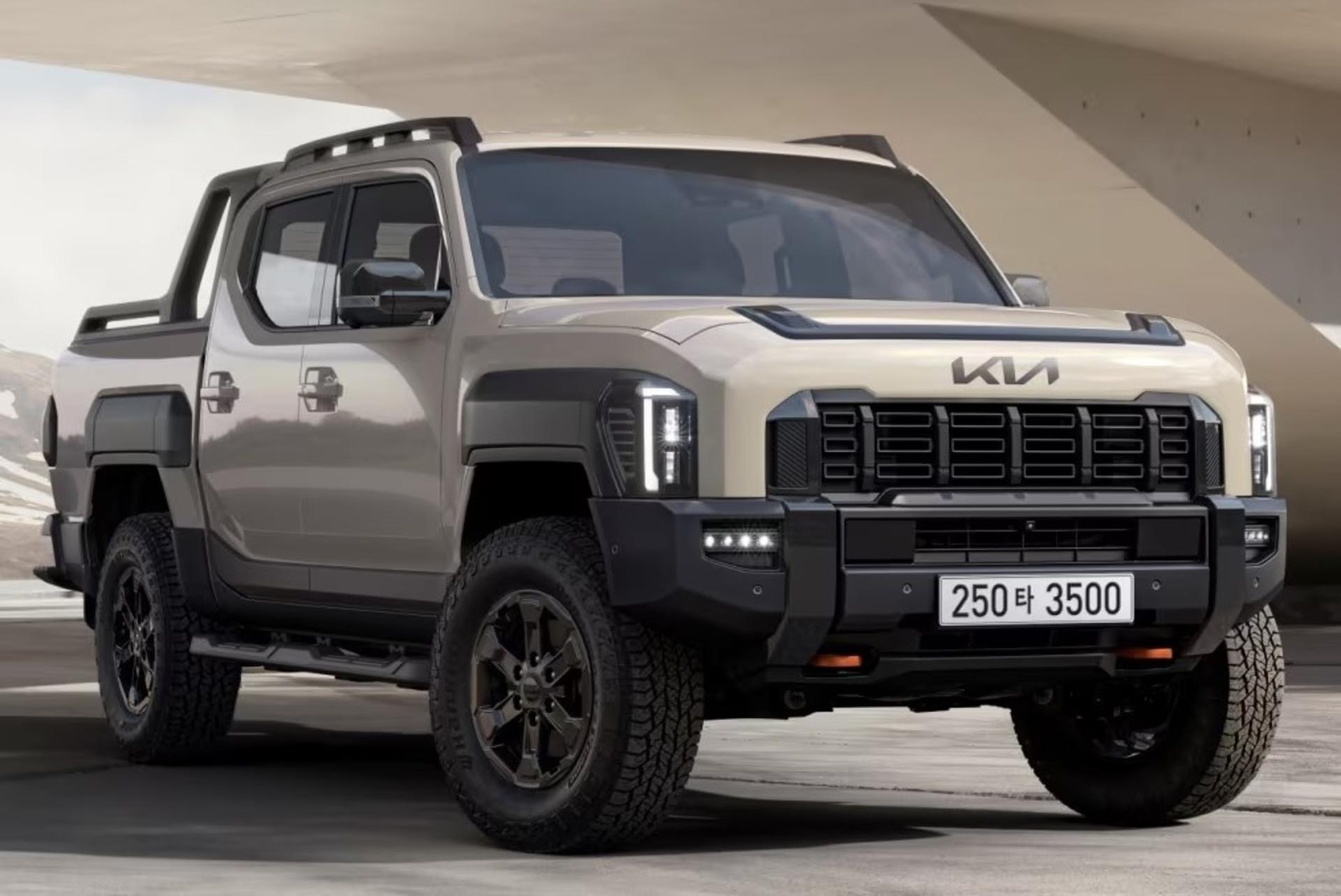 kia tasman pick up truck
