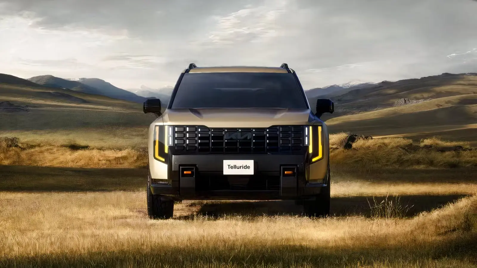 خودرو کیا تلوراید (Kia Telluride) هیبریدی مدل ۲۰۲۷ در مسیر آفرود