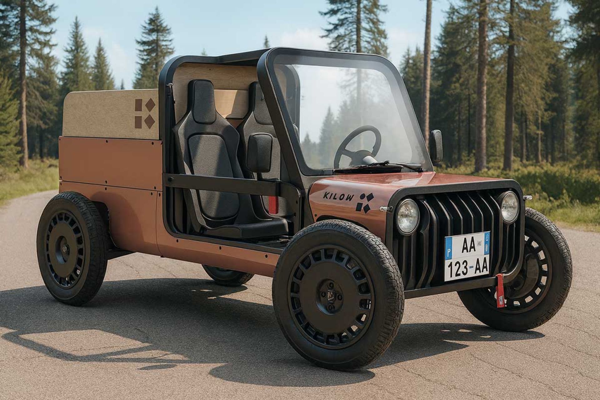 باگنول جیپ فرانسوی برقی