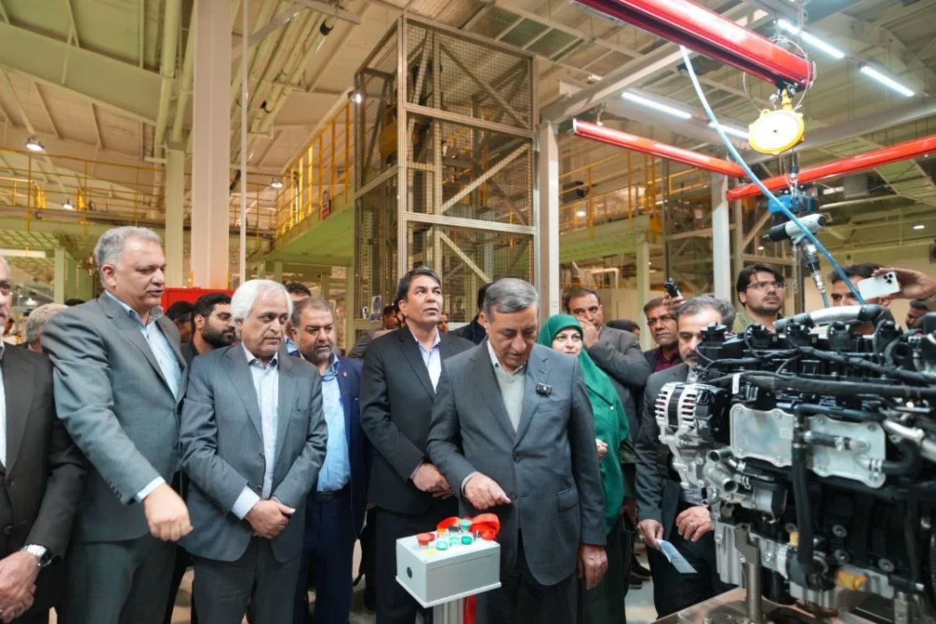 خط تولید موتورهای TGDI کرمان موتور