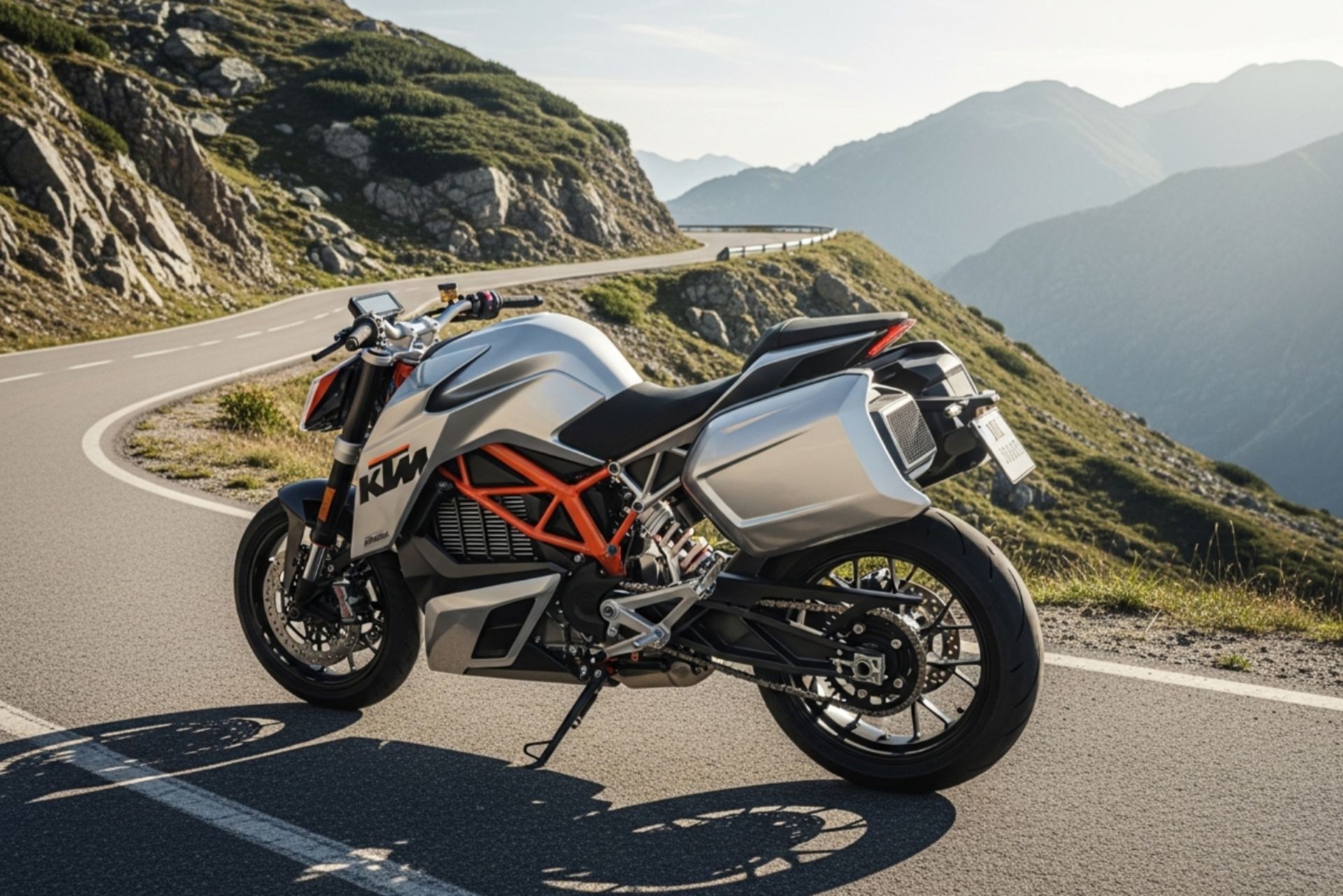 موتورسیکلت برقی KTM با ماژول افزایش‌دهنده بُرد