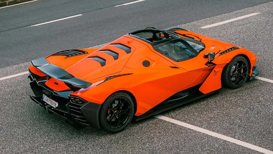 کی‌تی‌ام X-Bow GT-XR نمای بالا