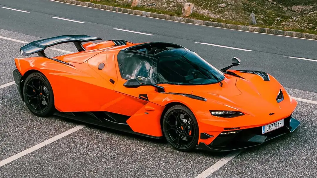 کی‌تی‌ام X-Bow GT-XR نمای جلو