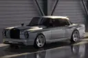 خودروی مرسدس بنز (Mercedes-Benz) مدل One Eleven با بدنه کلاسیک W111 و شاسی مدرن