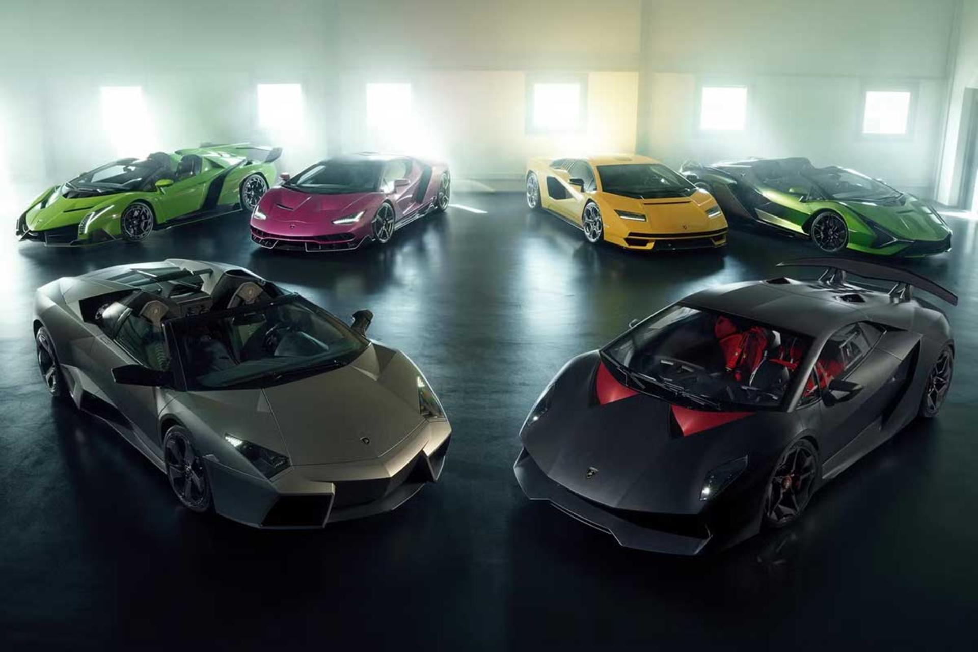 کلکسیون فوق‌العاده  لامبورگینی 