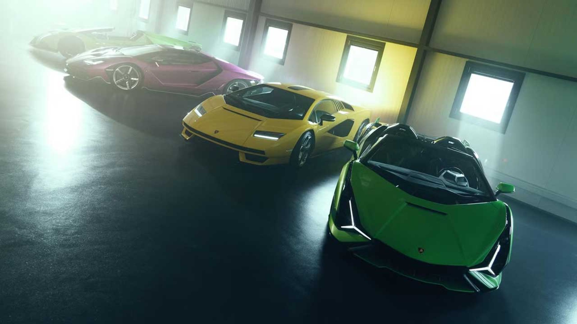 کلکسیون فوق‌العاده  لامبورگینی 