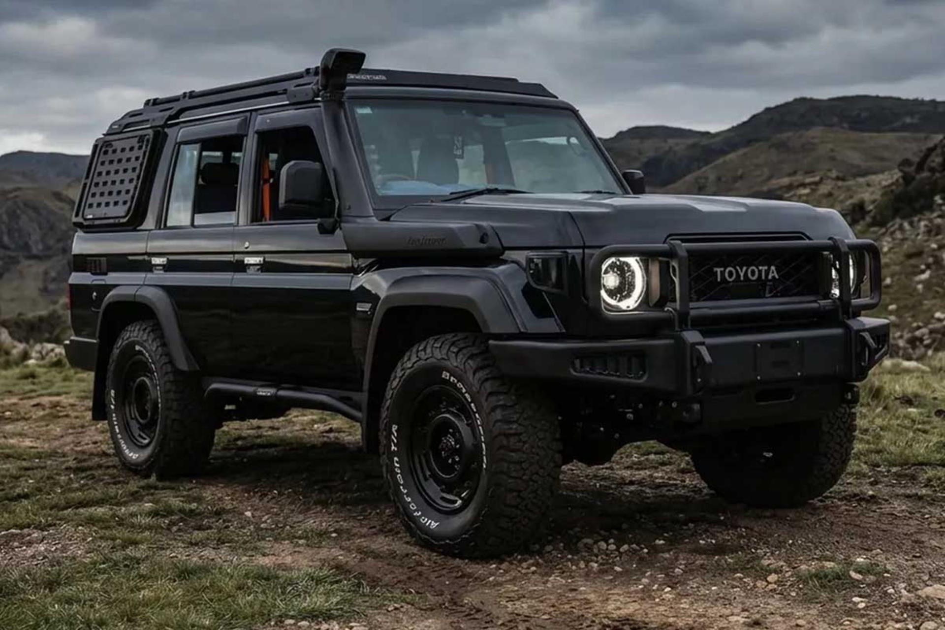 تیونینگ تویوتا لندکروزر 70