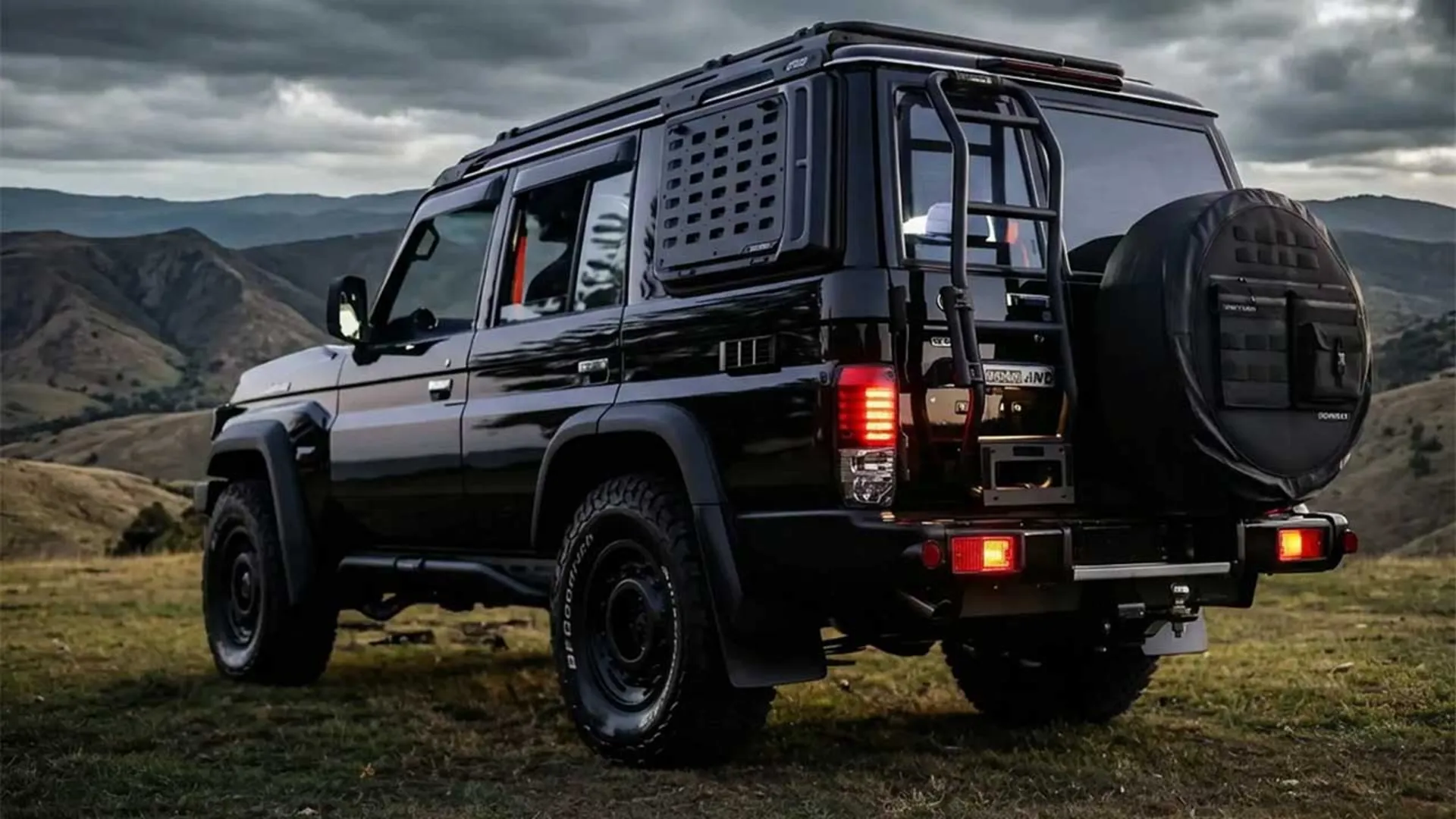 تیونینگ تویوتا لندکروزر 70