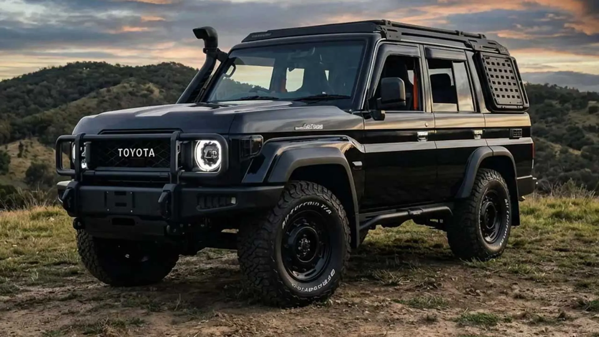 تیونینگ تویوتا لندکروزر 70