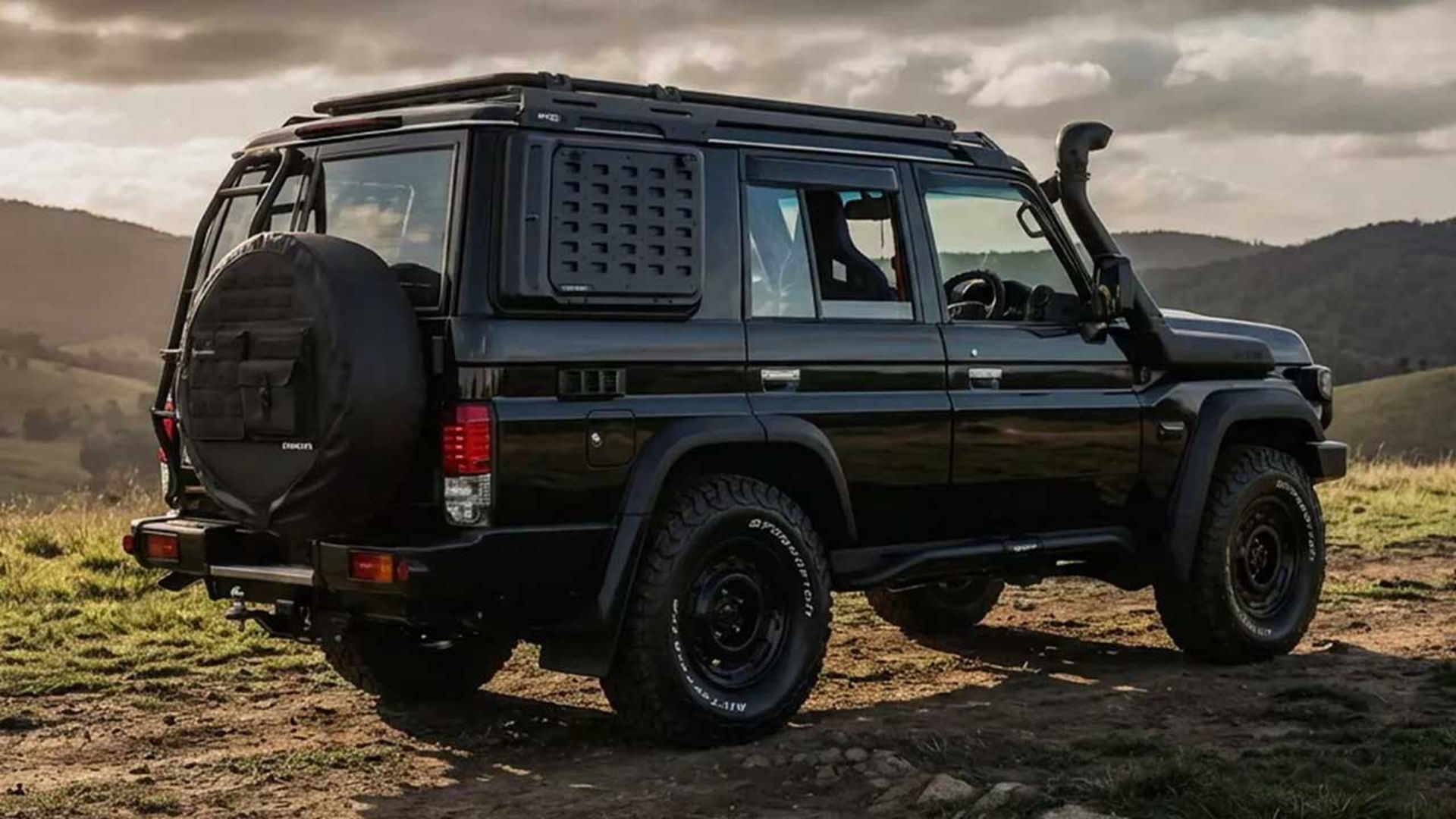 تیونینگ تویوتا لندکروزر 70