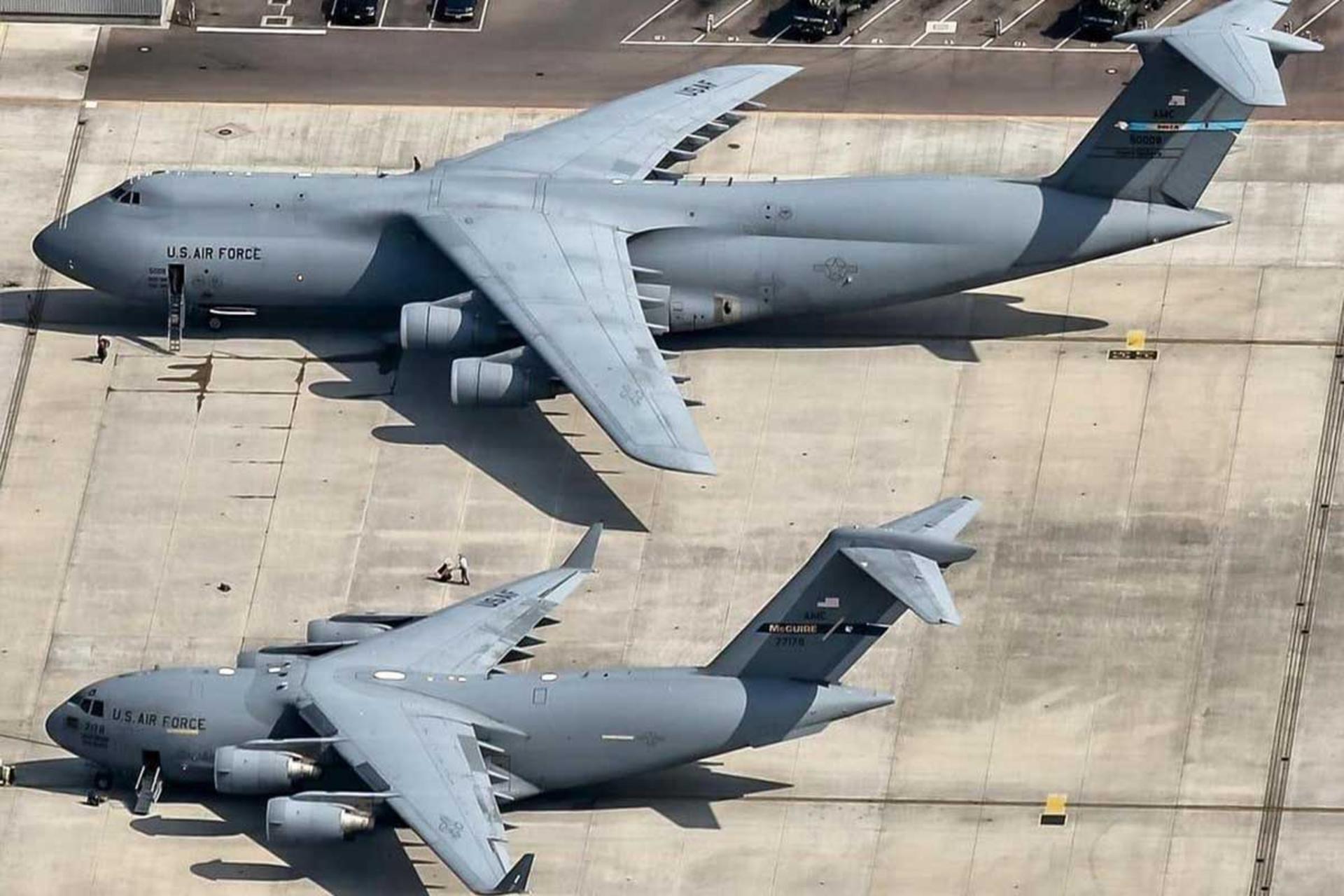 بزرگترین هواپیماهای ترابری نظامی 