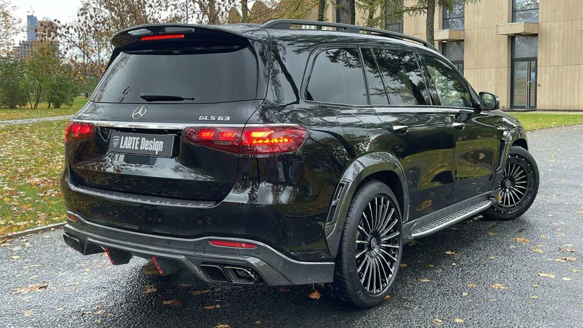 معرفی مرسدس GLS لارته دیزاین