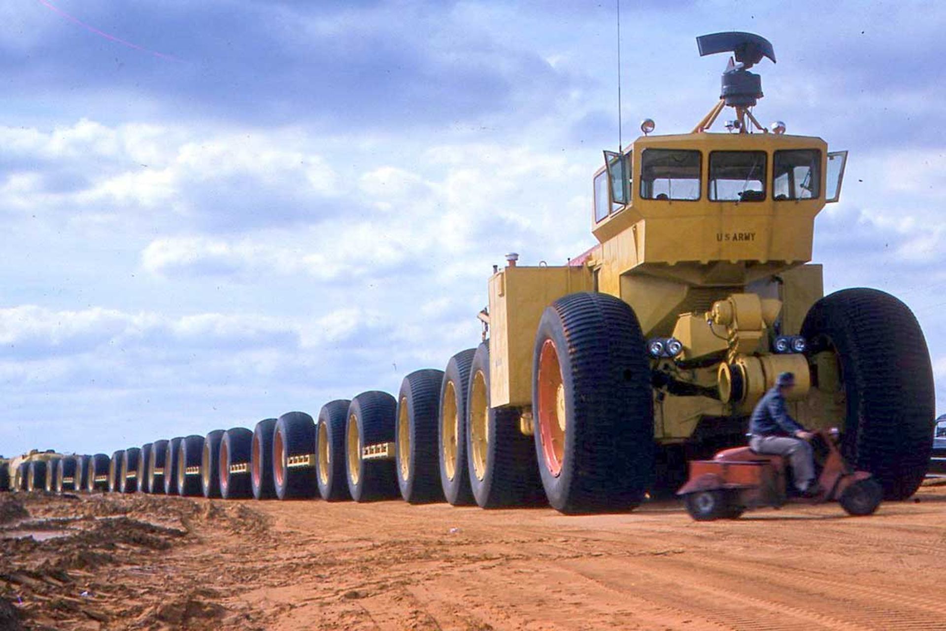 بزرگ‌ترین قطار زمینی