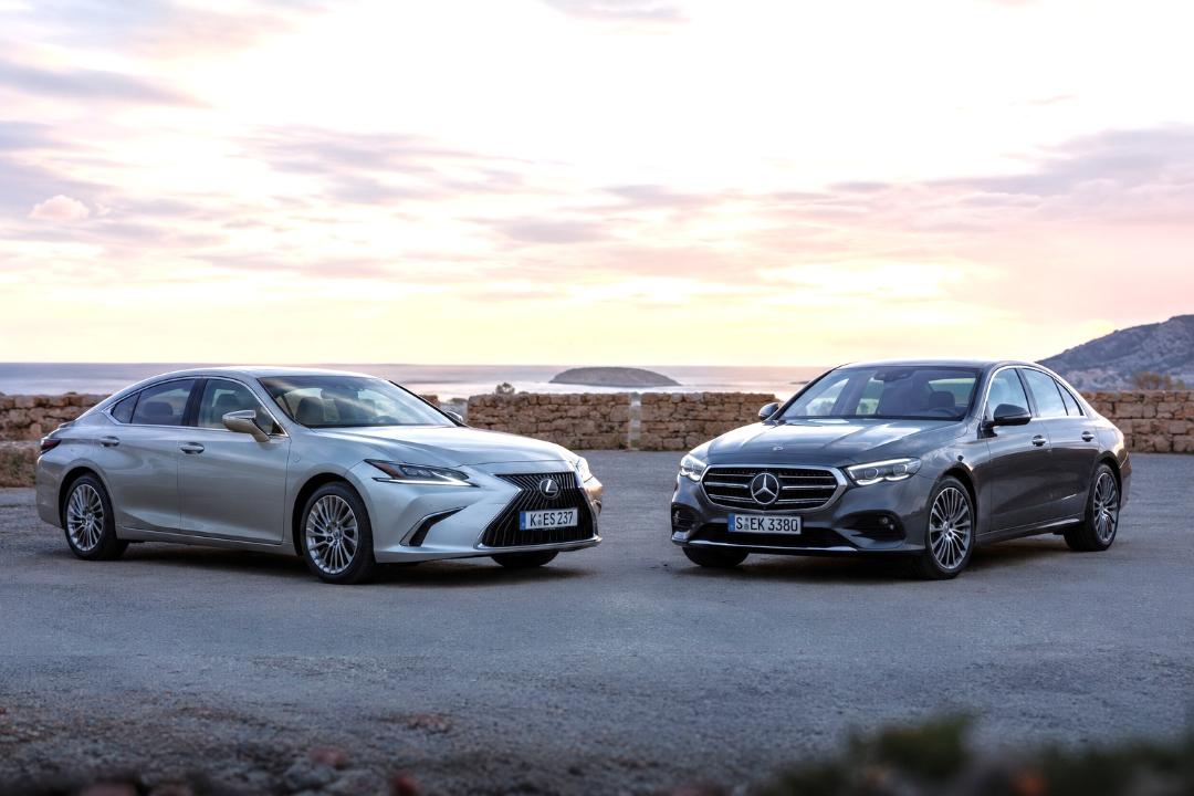 lexus es   mercedess E class