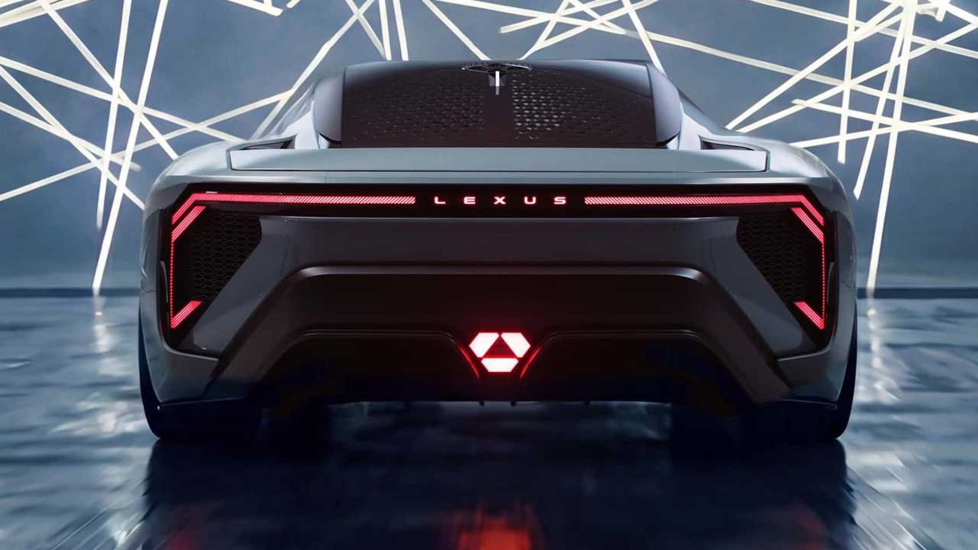 لکسوس LFA کانسپت برقی