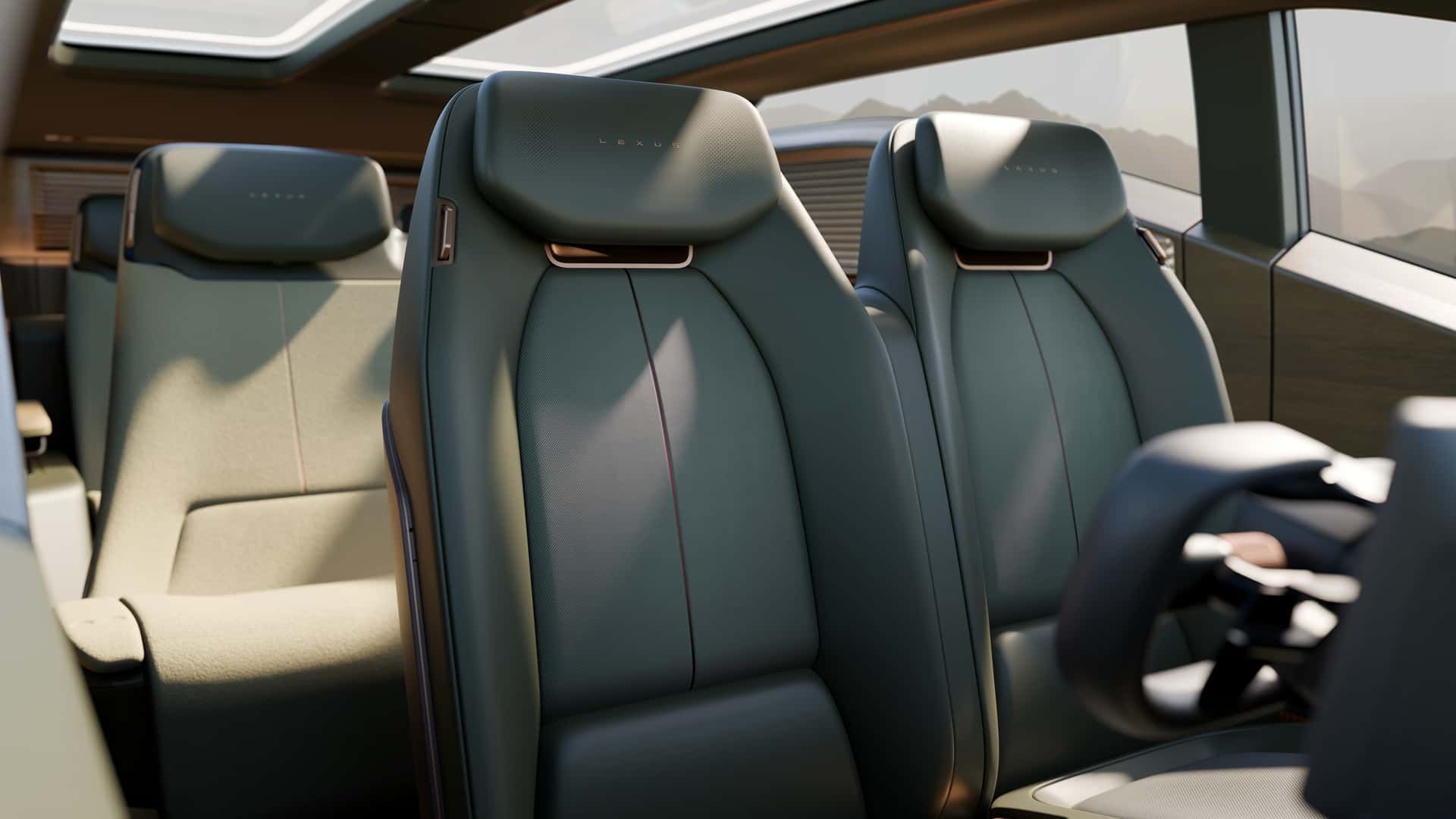 لکسوس LS کانسپ شش چرخ