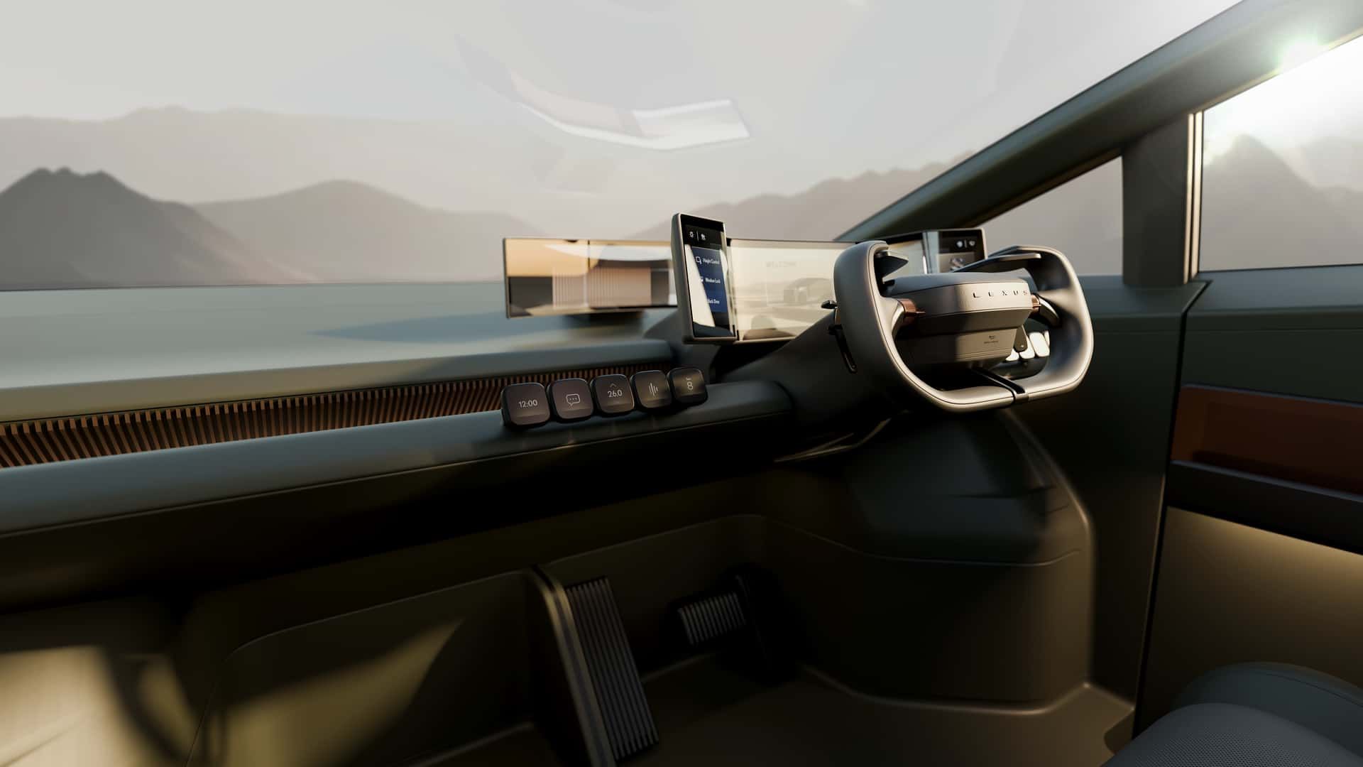 لکسوس LS کانسپ شش چرخ