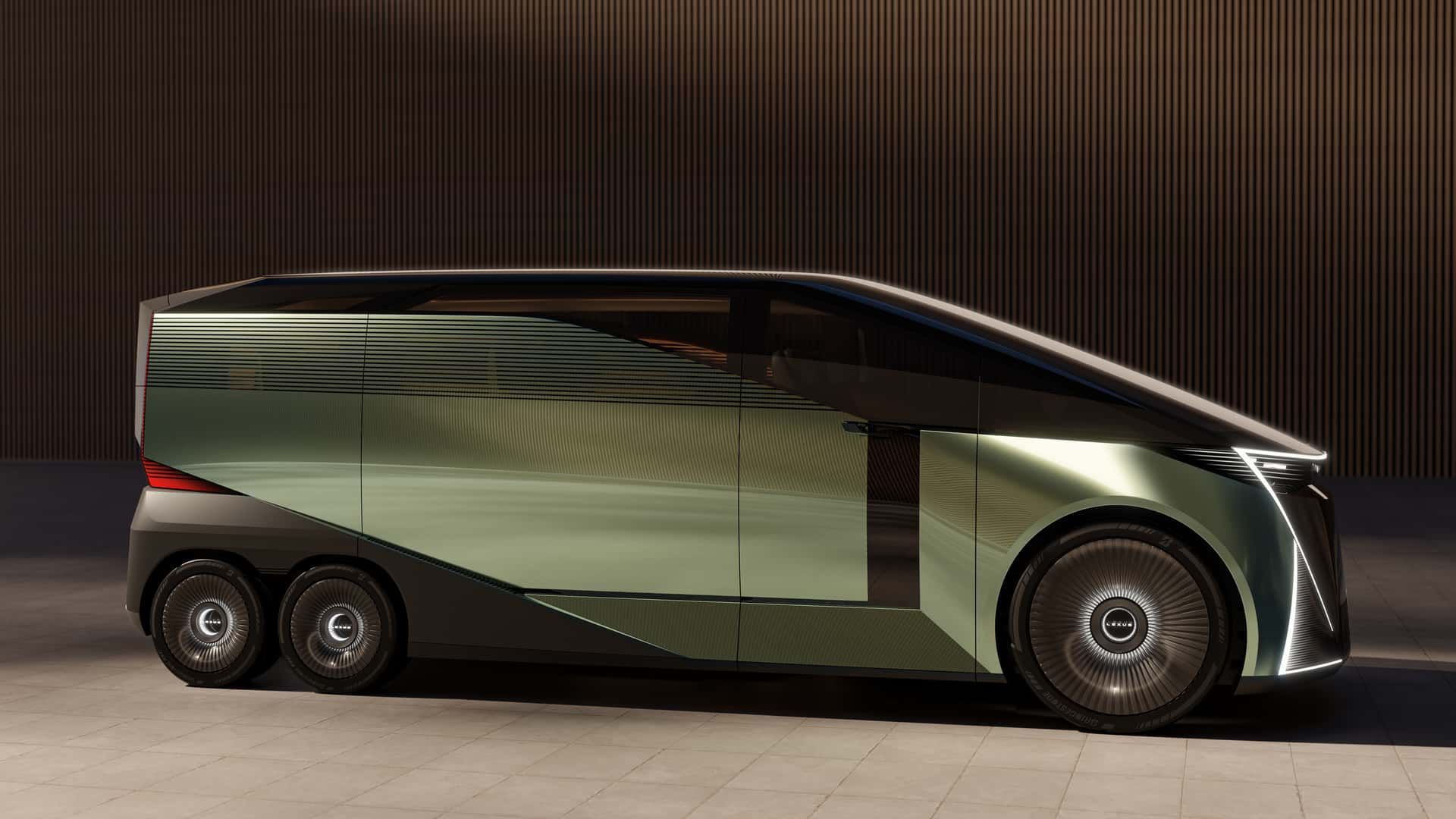 لکسوس LS کانسپ شش چرخ