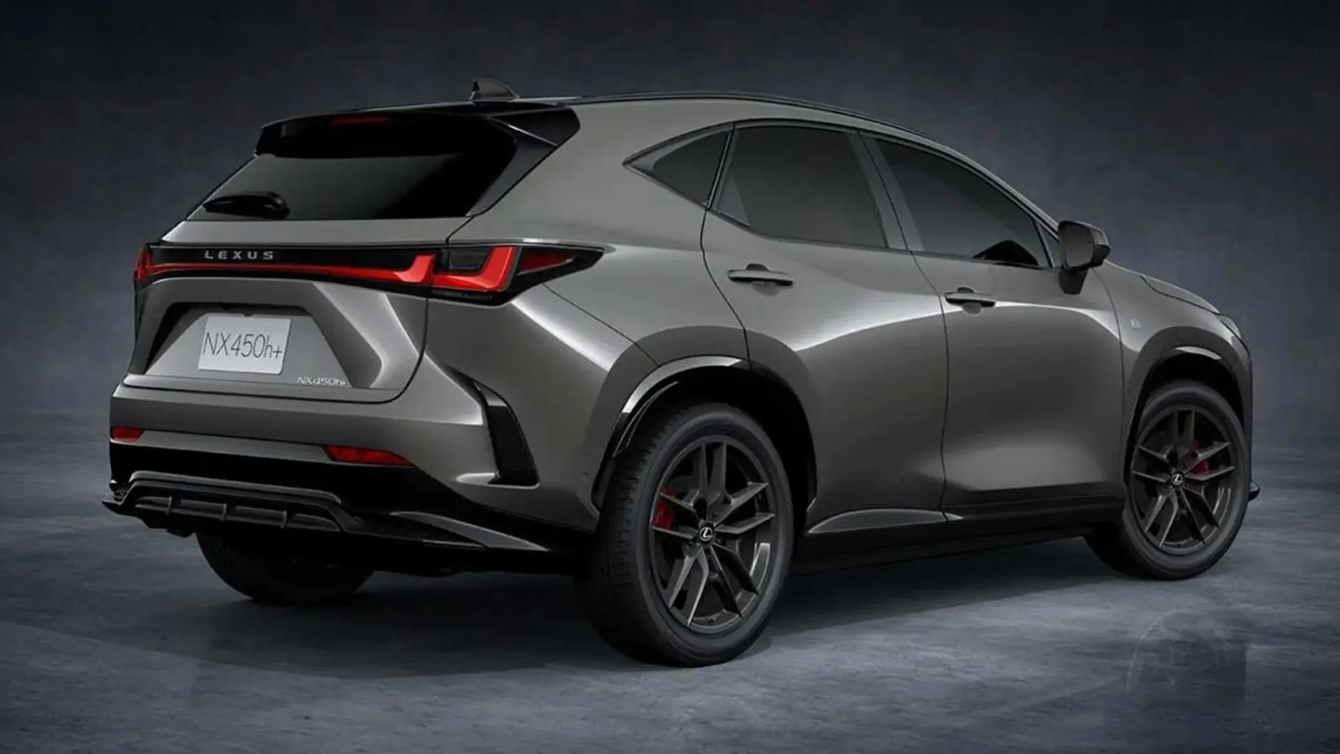لکسوس NX فیس‌لیفت 2027 نمای عقب F Sport