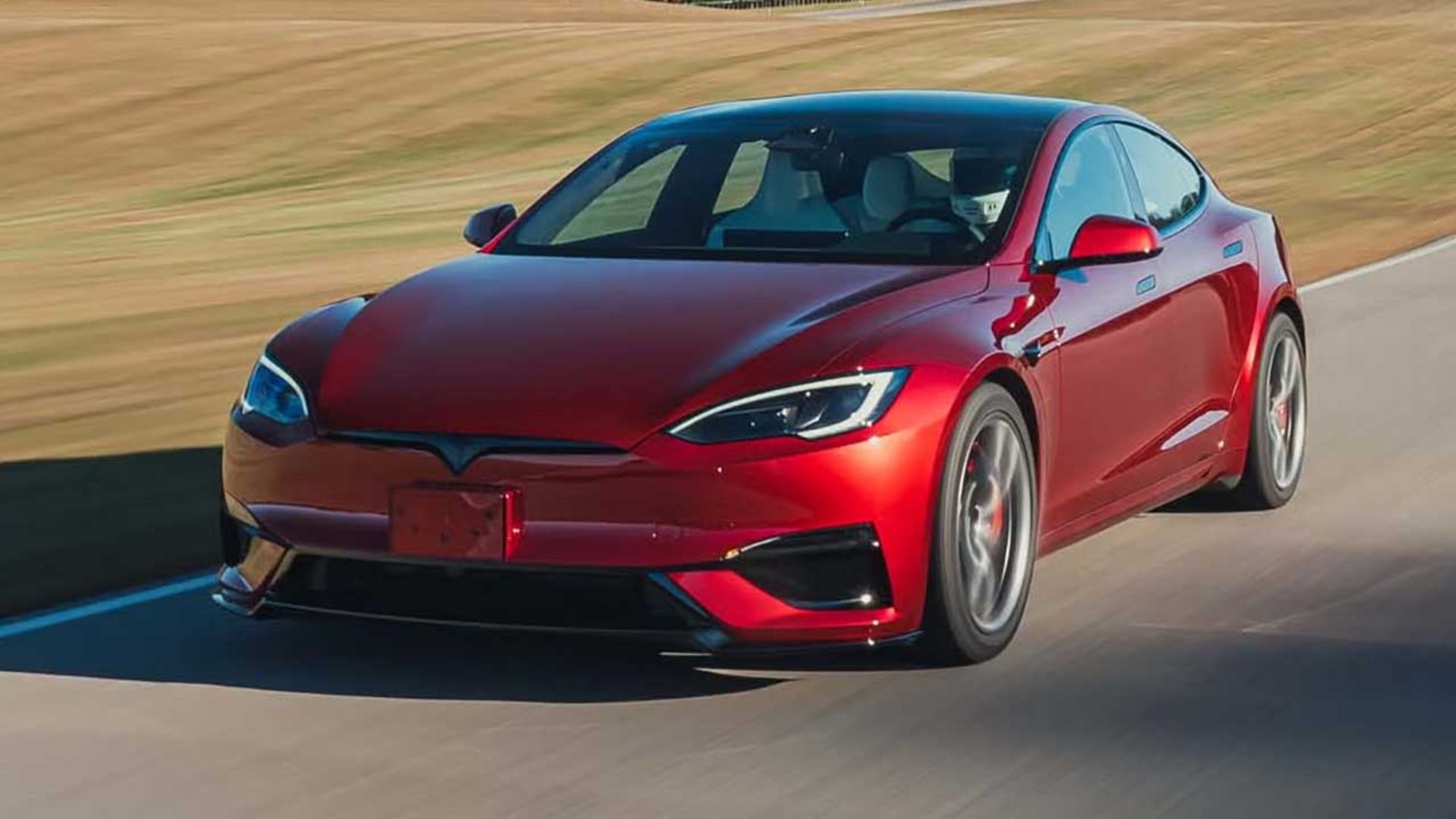 تسلا مدل S پلد