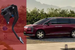 شکستن پدال ترمز مینی‌ون لوکس مکسترو V800