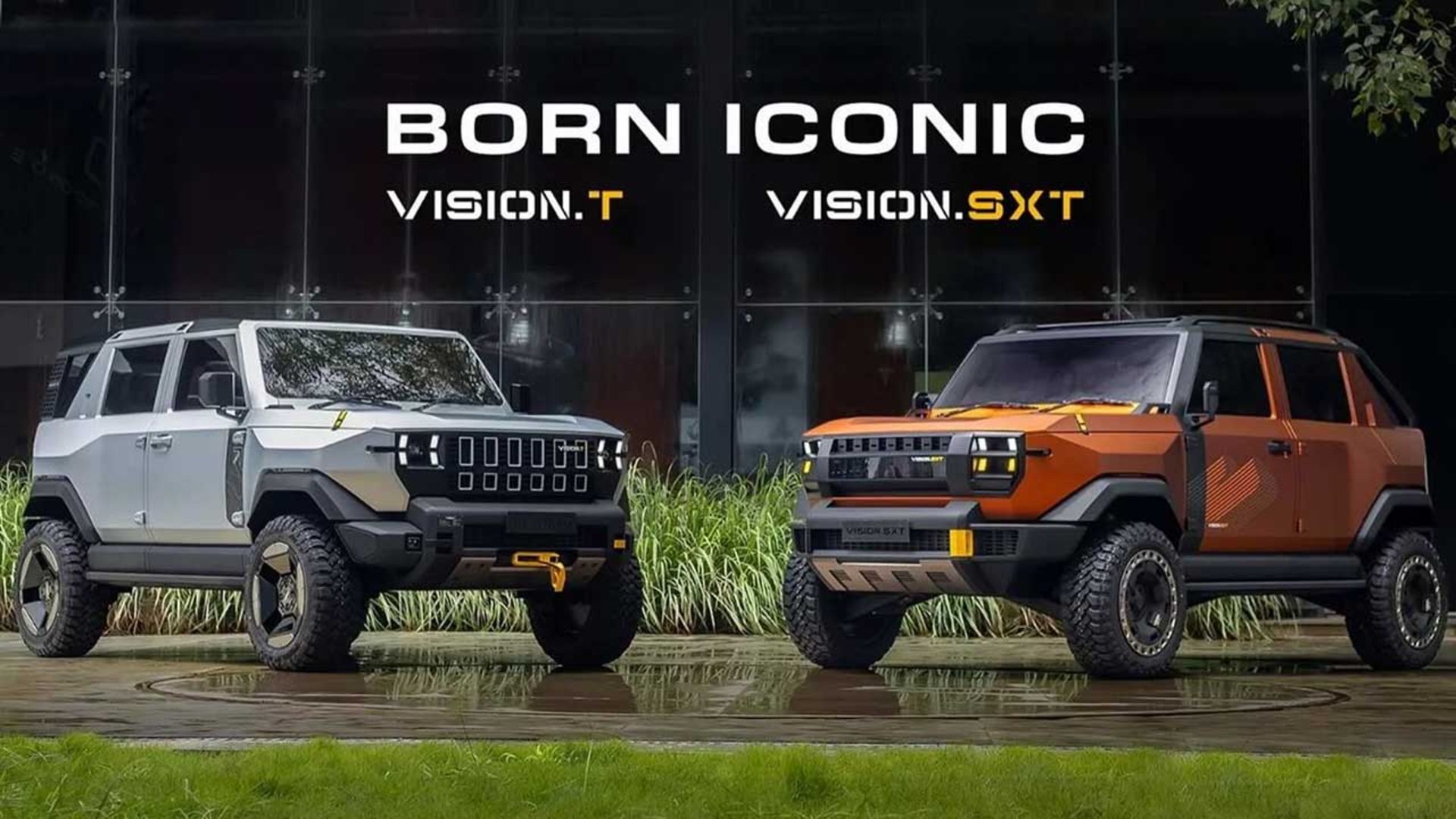کانسپت‌های ماهیندرا Vision.T و Vision.SXT