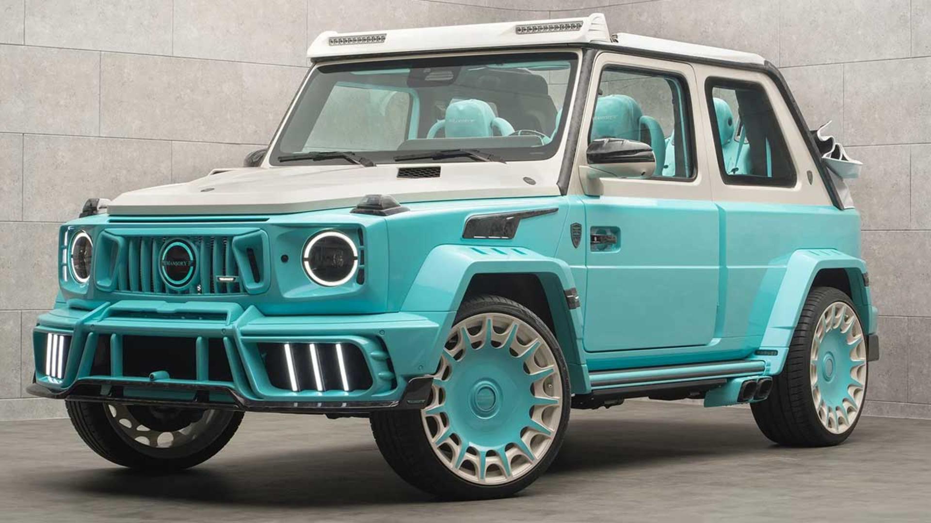 منصوری آزور مرسدس G کلاس