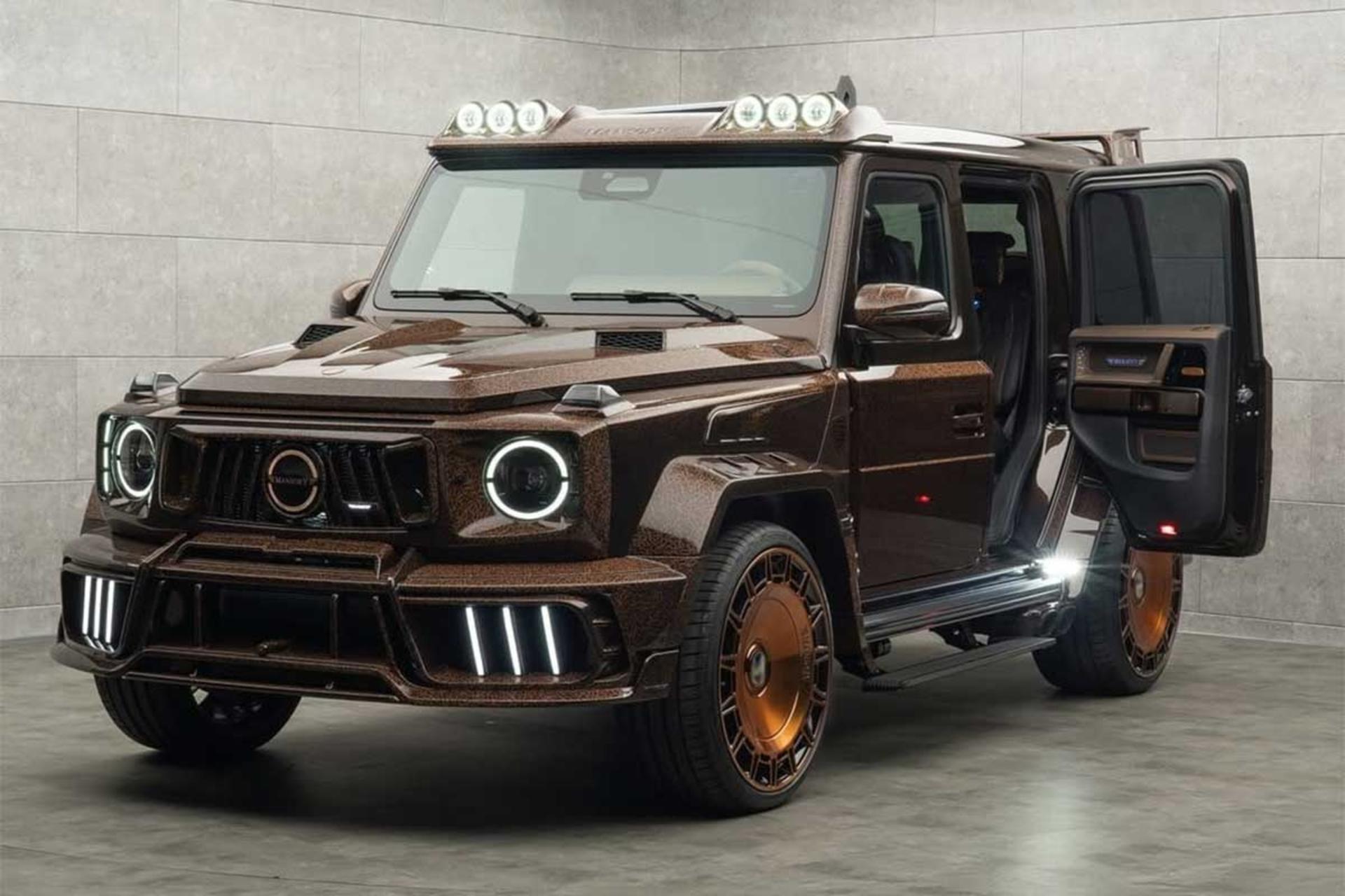 مرسدس G63 تیونینگ منصوری