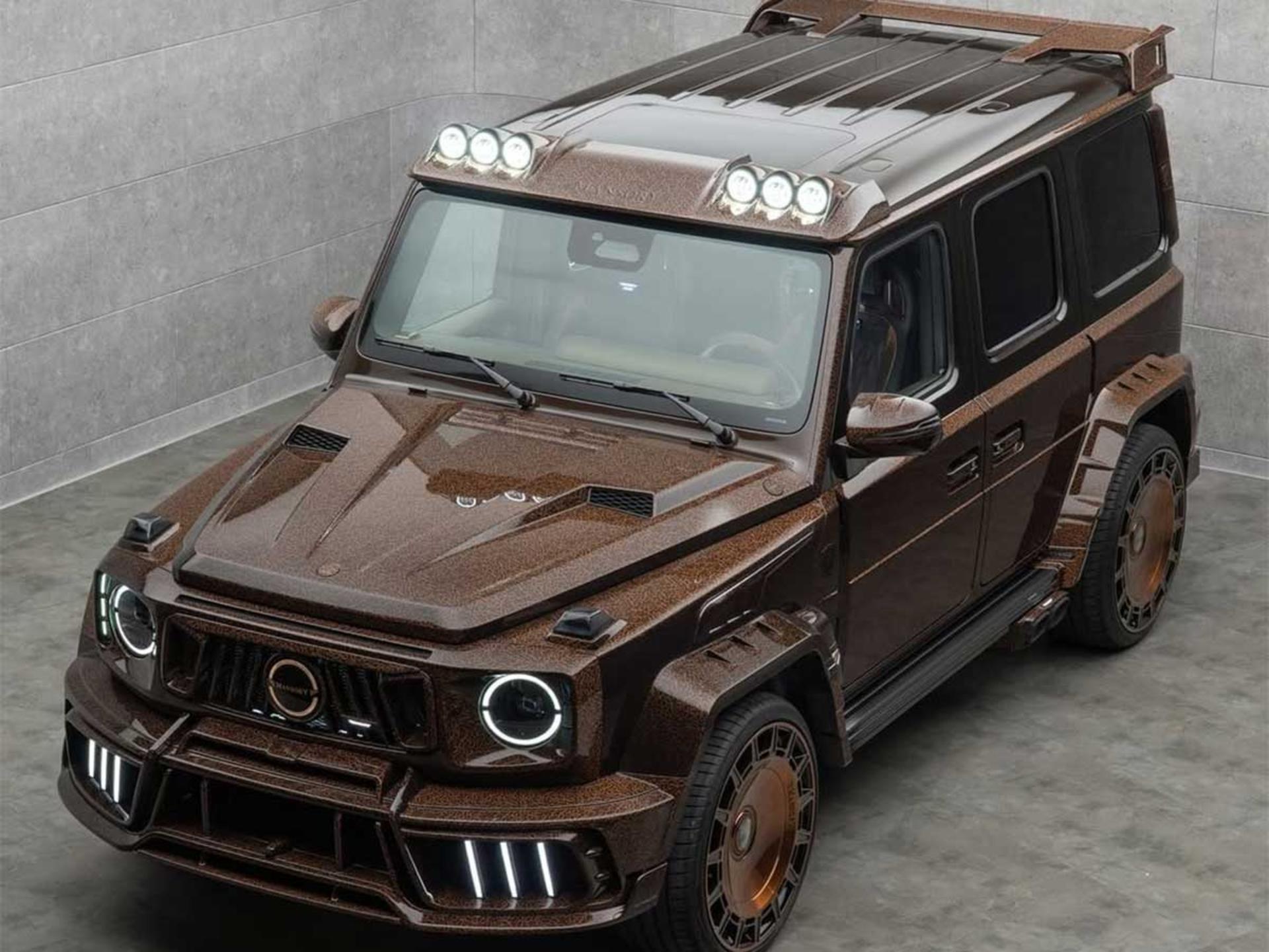 مرسدس G63 تیونینگ منصوری