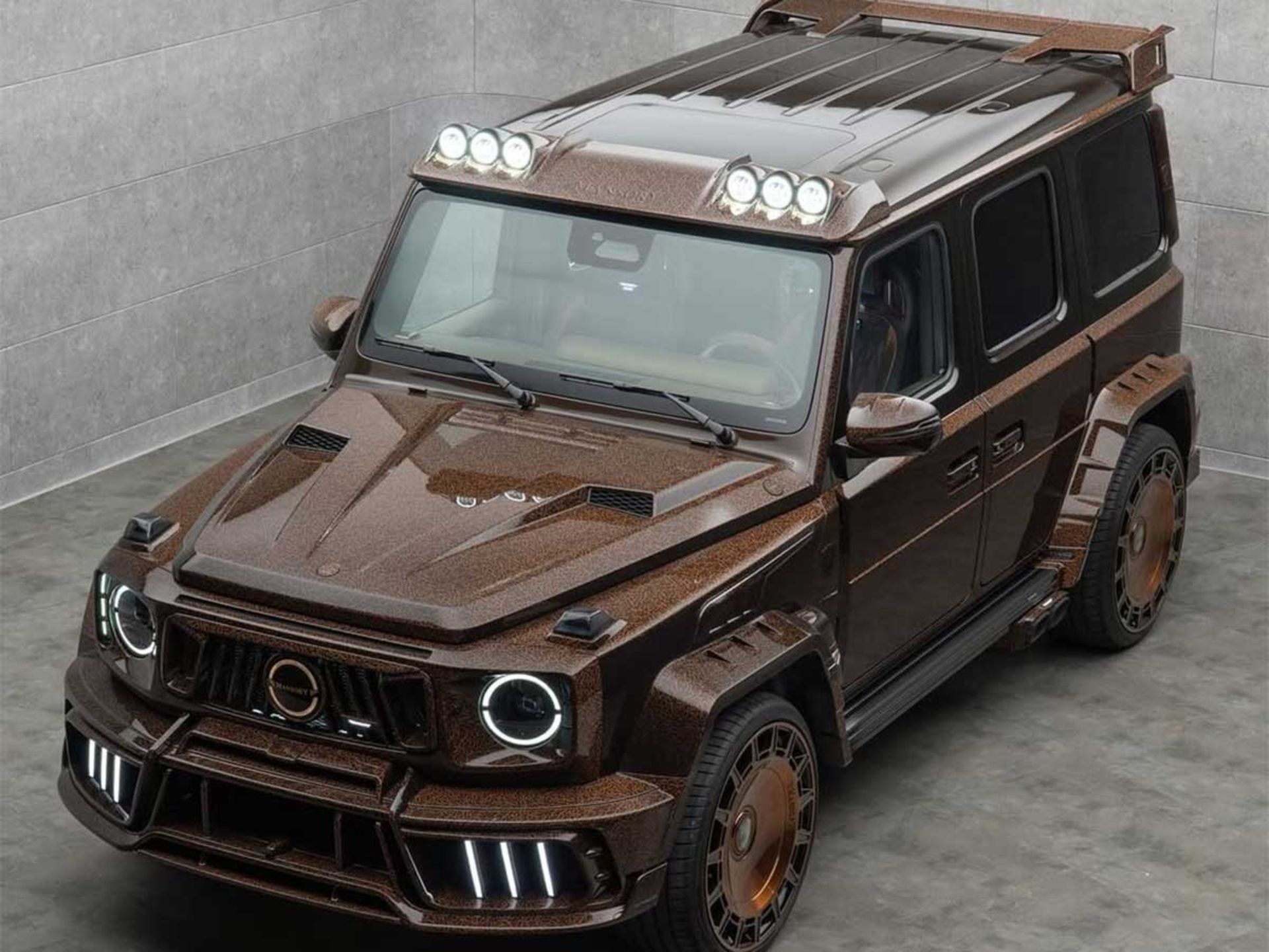 مرسدس G63 تیونینگ منصوری