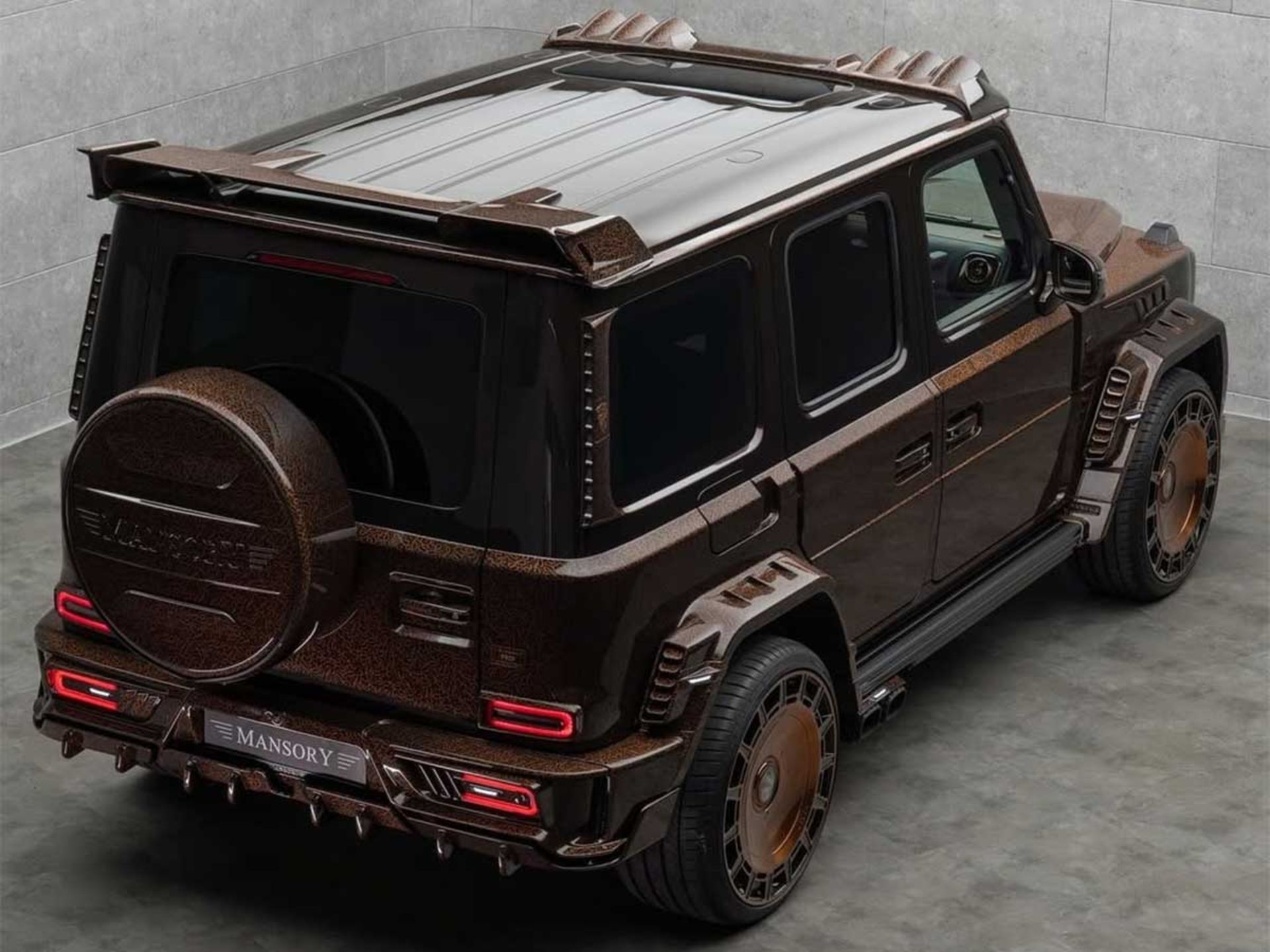 مرسدس G63 تیونینگ منصوری