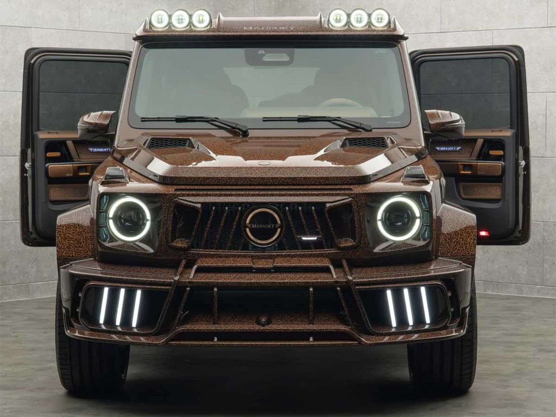 مرسدس G63 تیونینگ منصوری