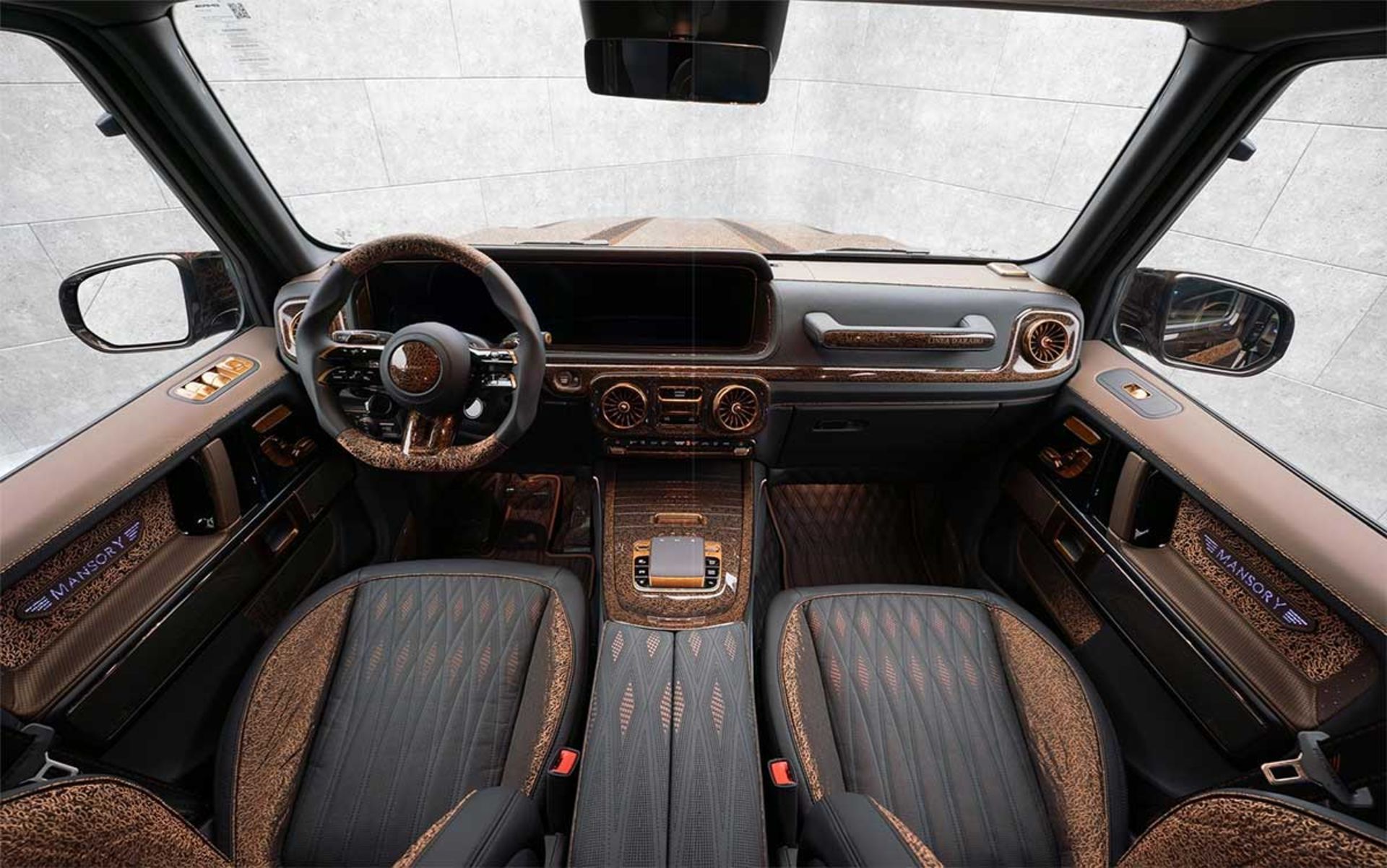 مرسدس G63 تیونینگ منصوری