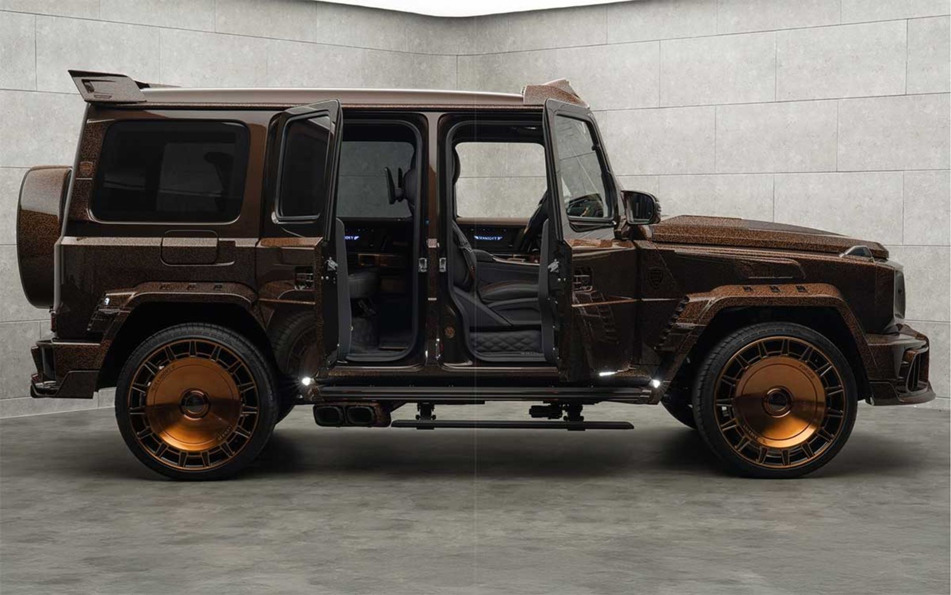 مرسدس G63 تیونینگ منصوری