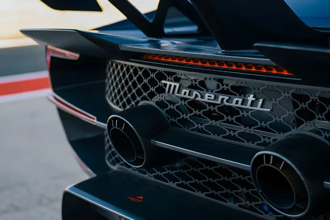 بخش عقب و اگزوزهای خودروی مازراتی (Maserati) MC20 Xtreme