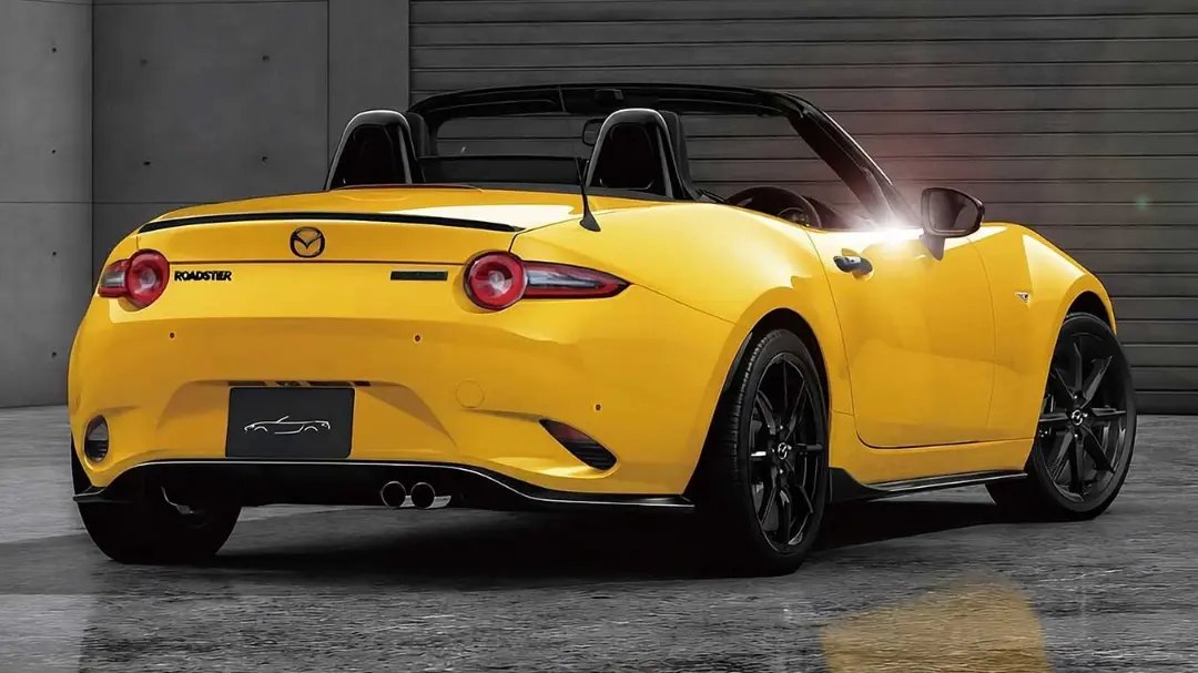 نسخه ویژه مزدا MX-5 زردرنگ