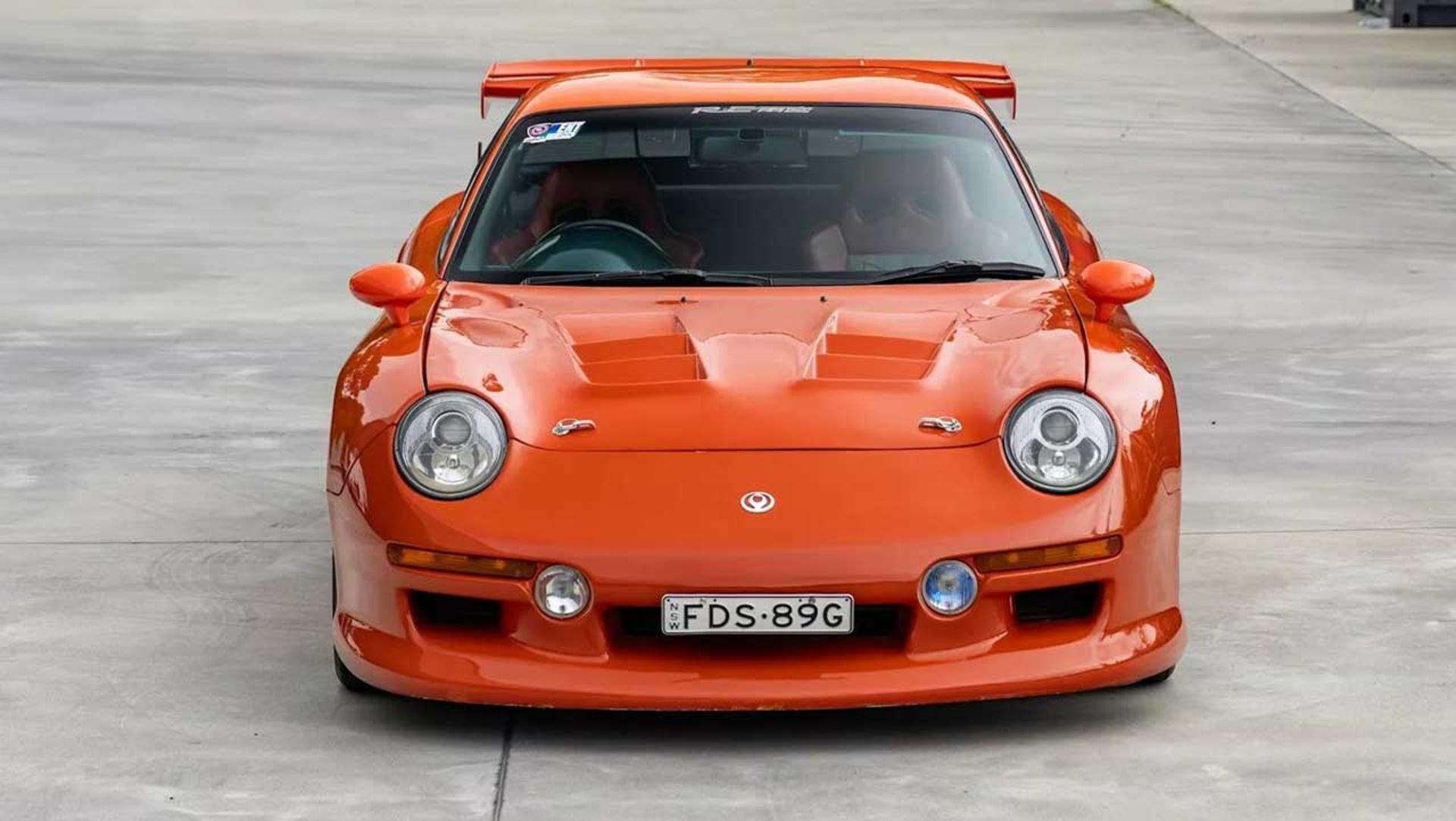 مزدا RX-7 با کیت بدنه پورشه