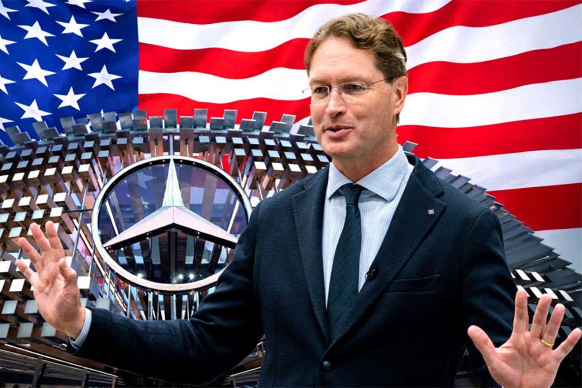 اولا کالنیوس مدیرعامل مرسدس