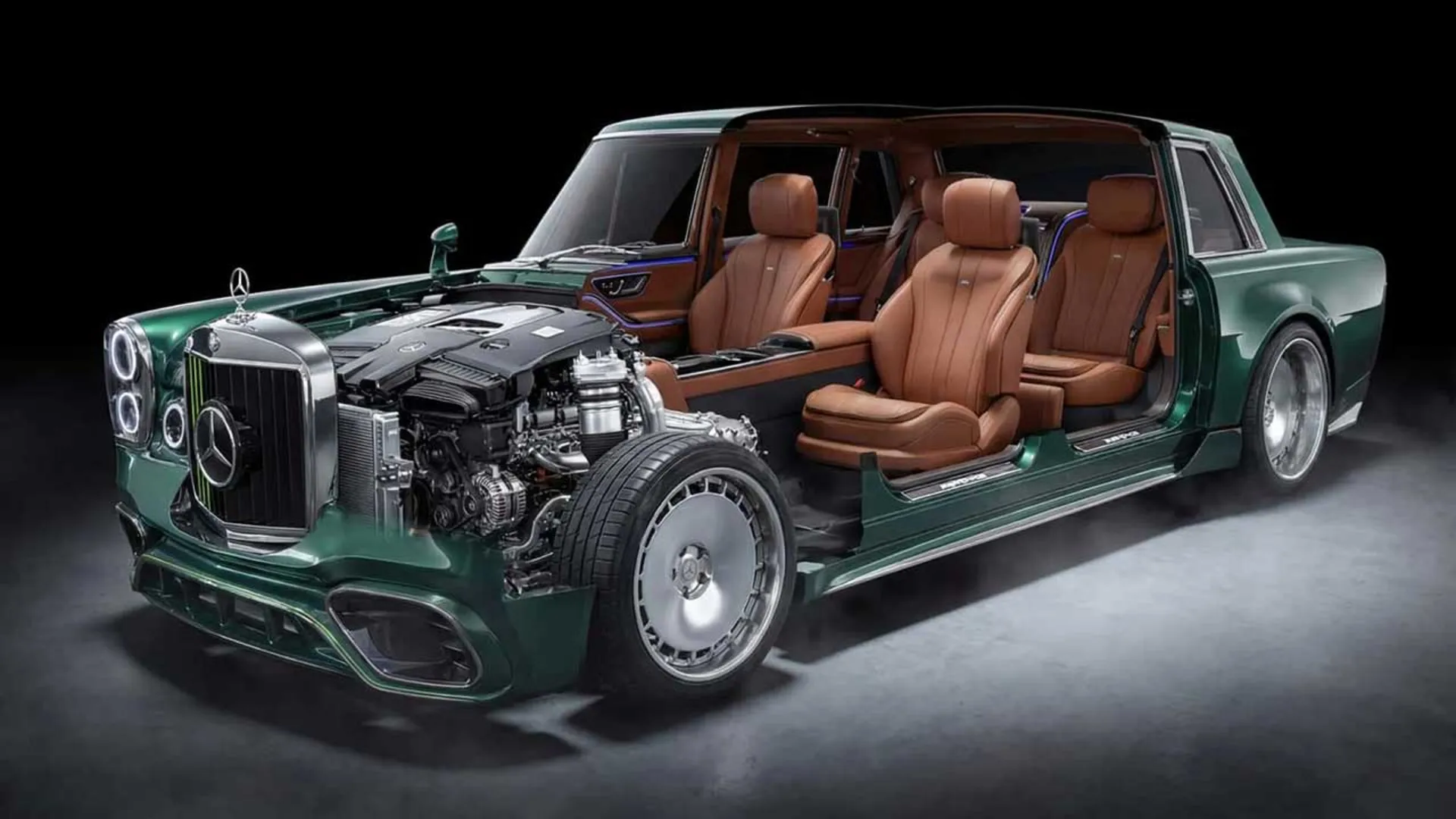 رستوماد مرسدس 600 کلاسیک