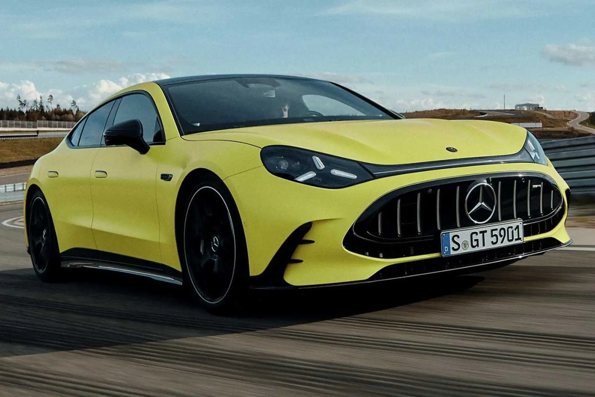 مرسدس AMG GT چهاردر برقی