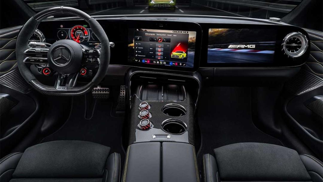مرسدس AMG GT چهاردر برقی