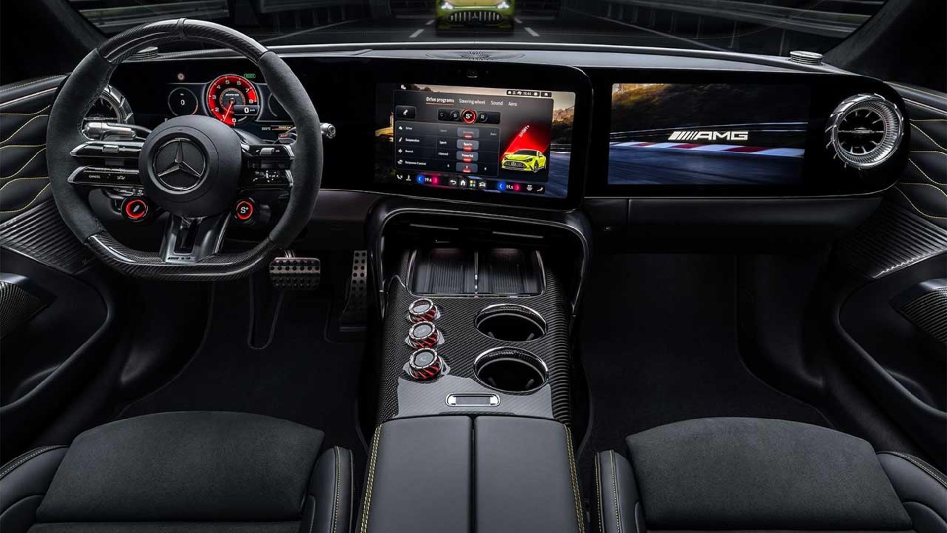 مرسدس AMG GT چهاردر برقی