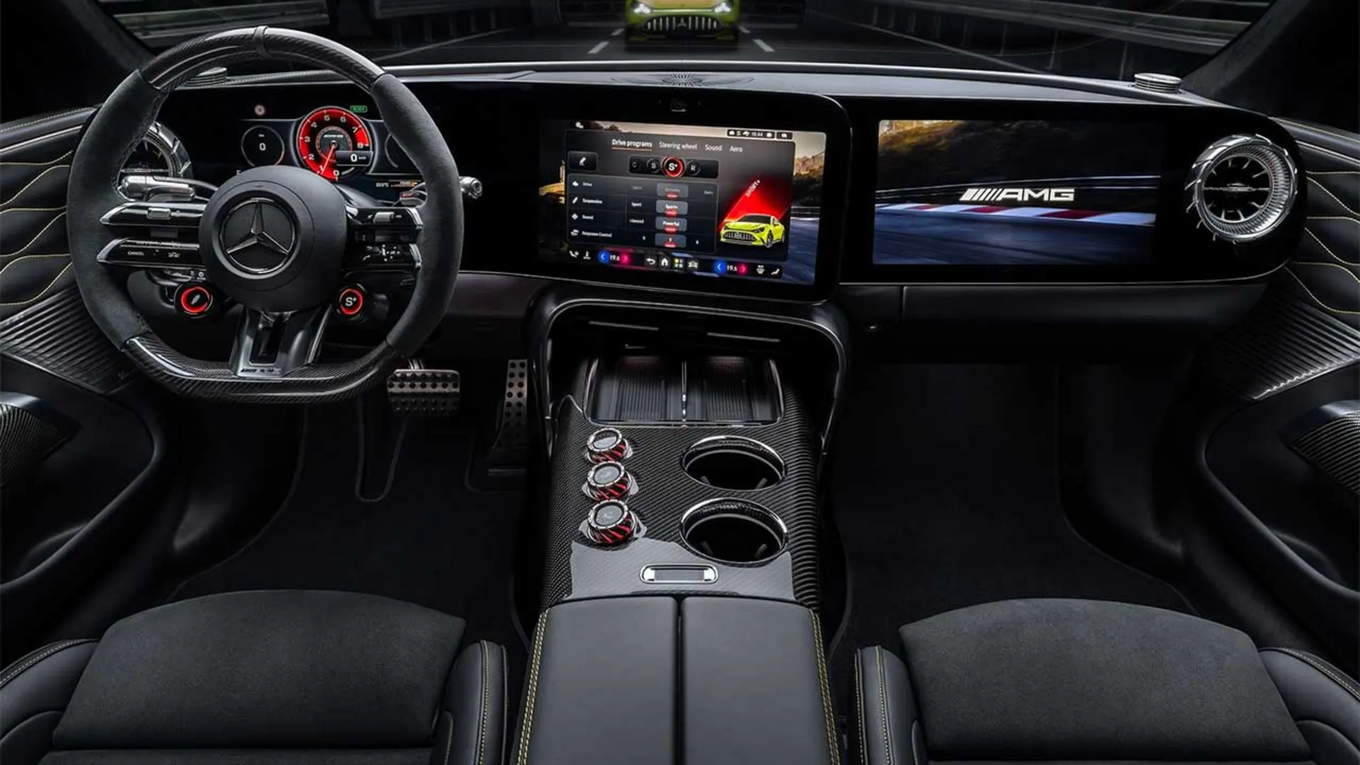 مرسدس AMG GT چهاردر برقی