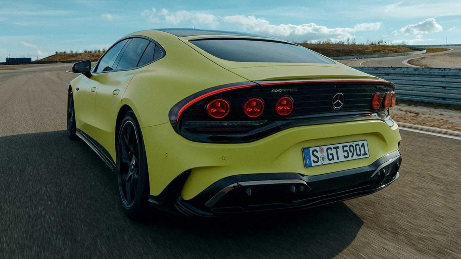 مرسدس AMG GT چهاردر برقی