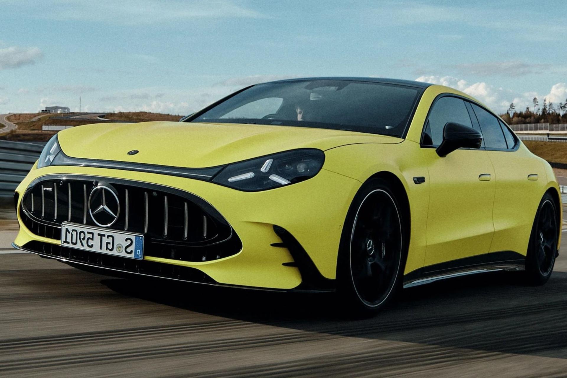 mercedes amg gt 4door ev